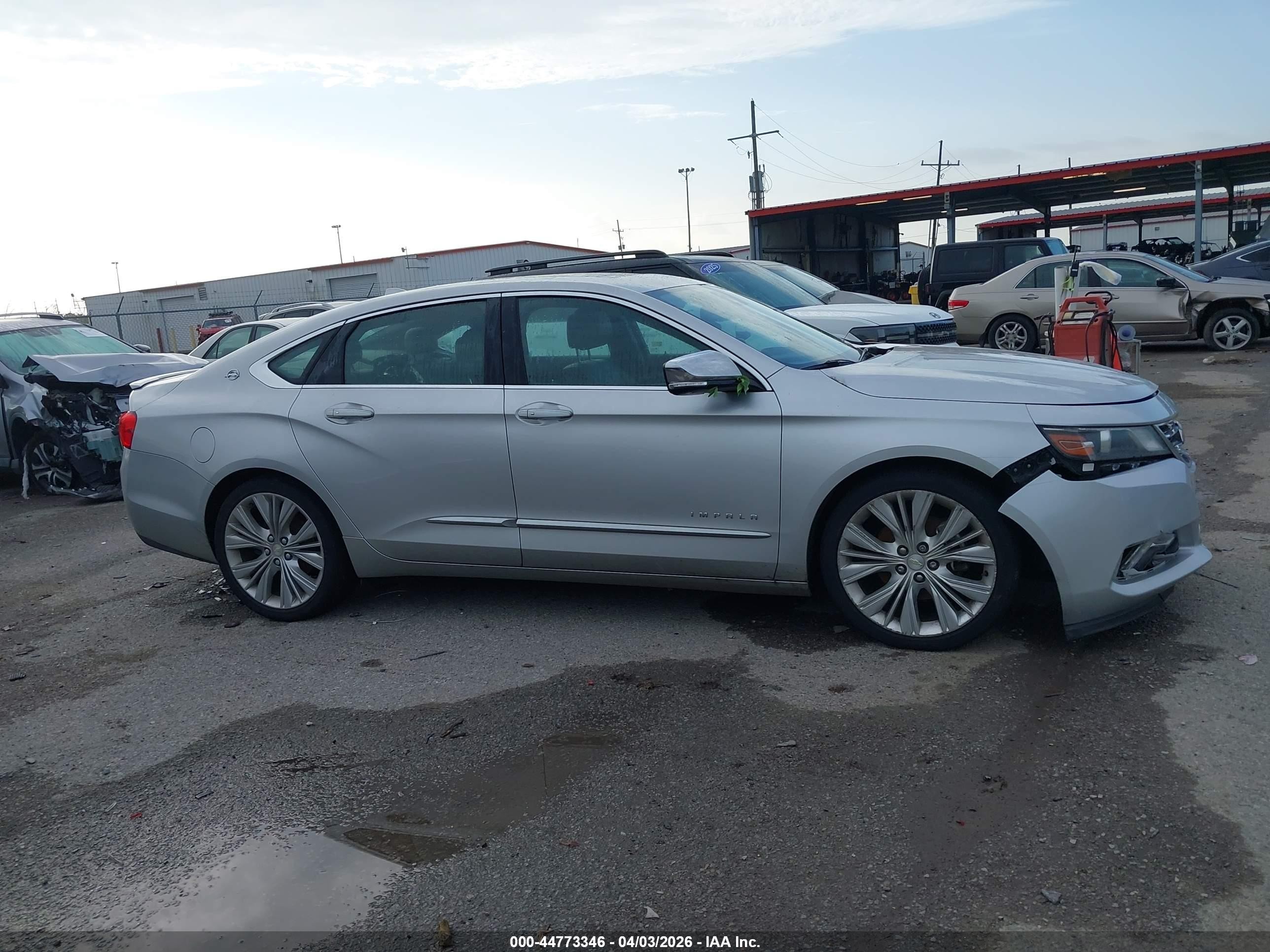 2014 Chevrolet Impala 2lz Silver vin: 2G1155S33E9277385