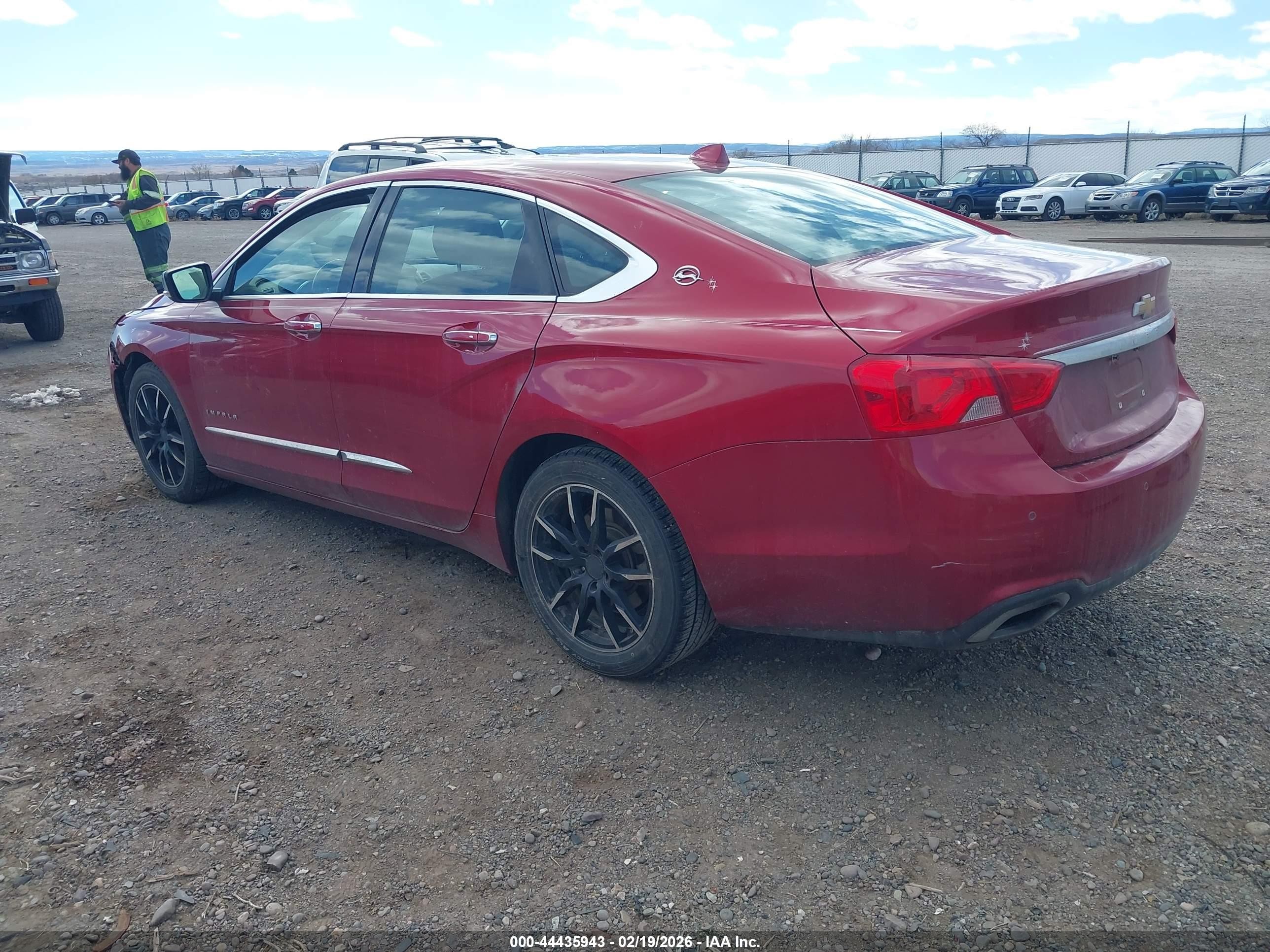2014 Chevrolet Impala 2lz Красный vin: 2G1155S34E9110579