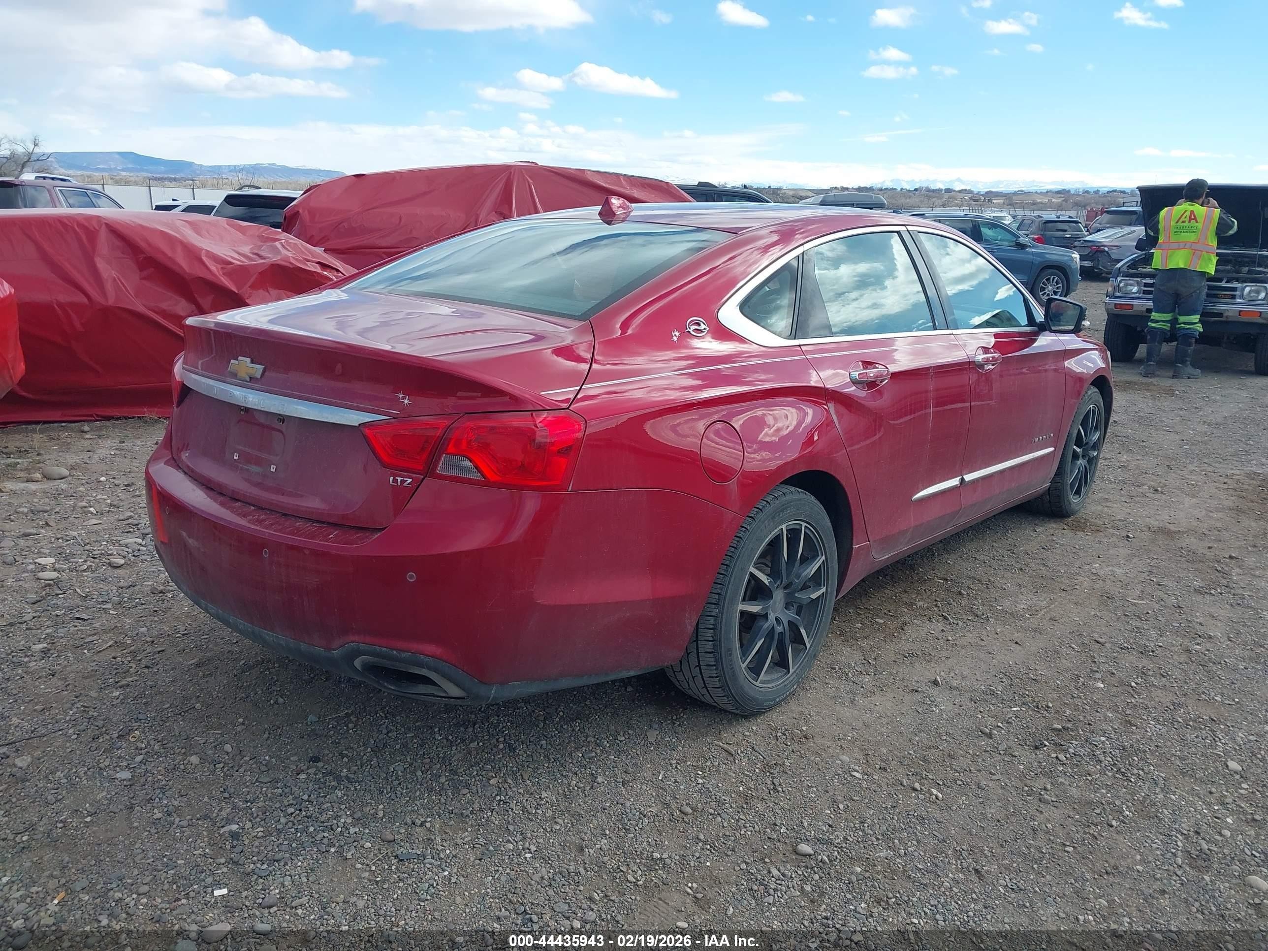 2014 Chevrolet Impala 2lz Красный vin: 2G1155S34E9110579