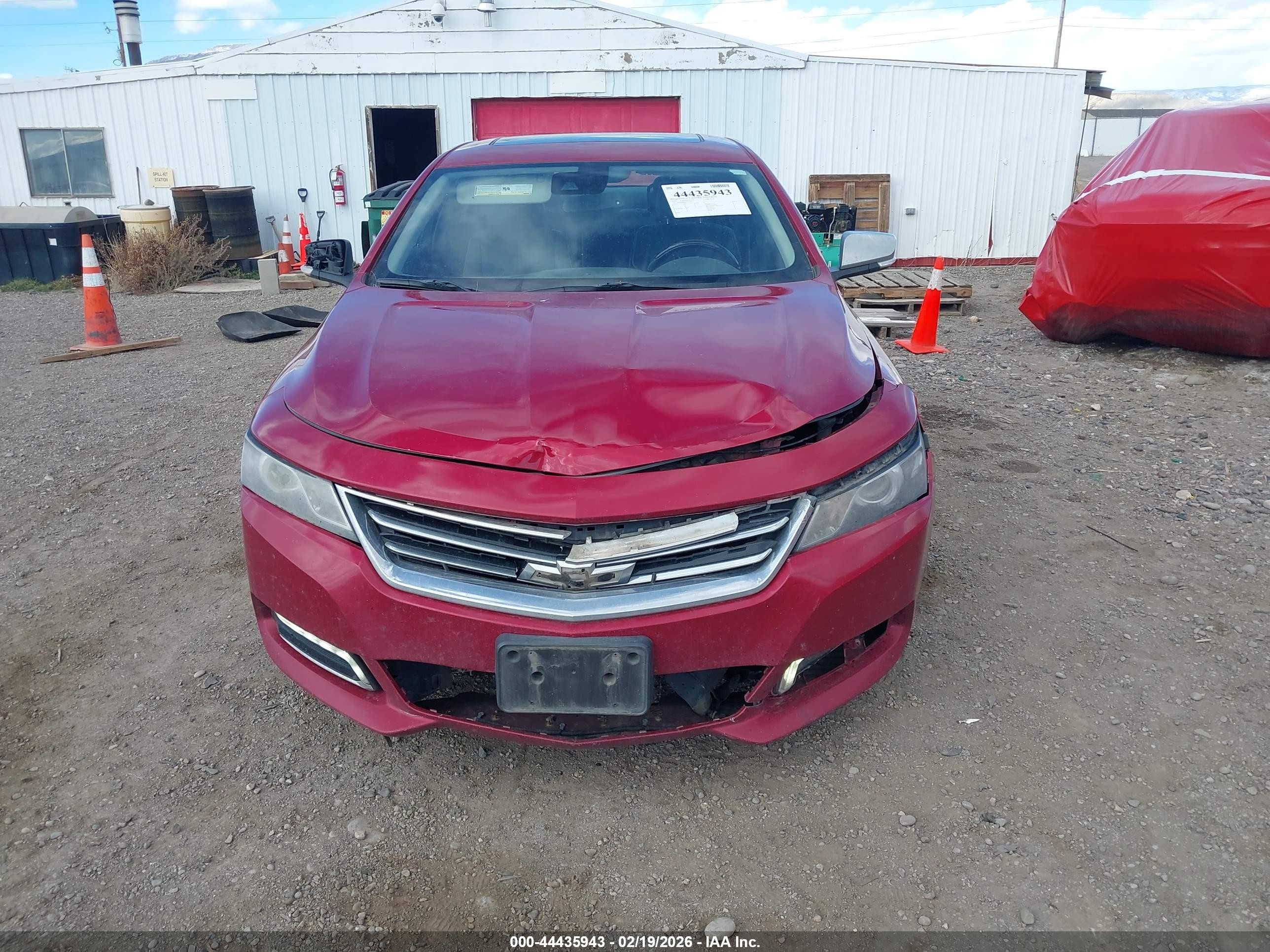 2014 Chevrolet Impala 2lz Красный vin: 2G1155S34E9110579