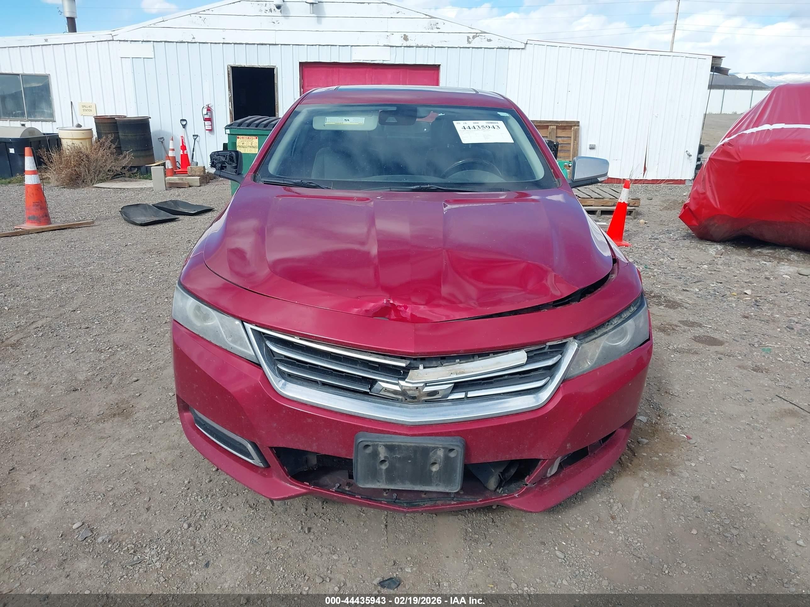 2014 Chevrolet Impala 2lz Красный vin: 2G1155S34E9110579