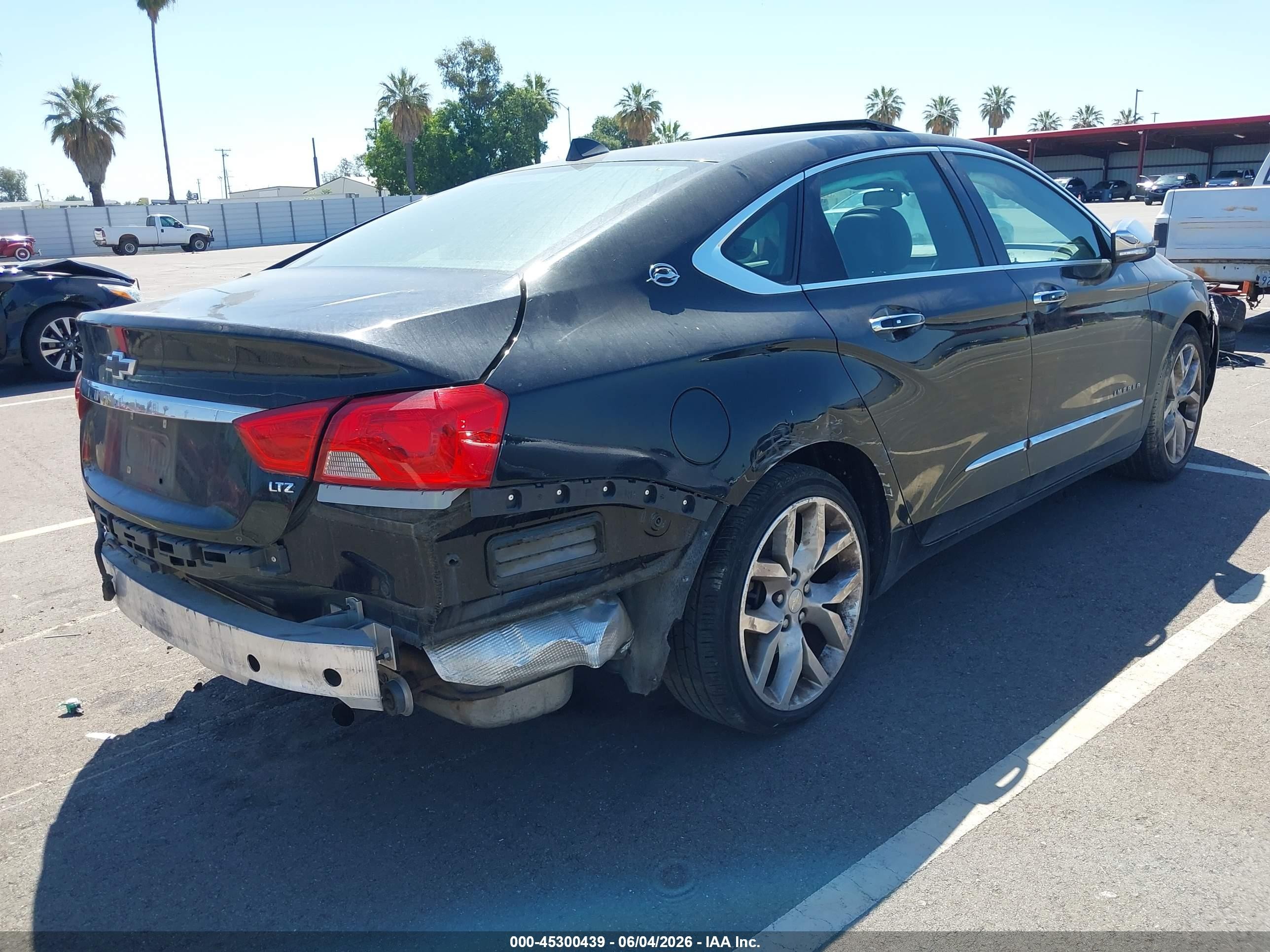 2014 Chevrolet Impala 2lz Черный vin: 2G1155S34E9111344