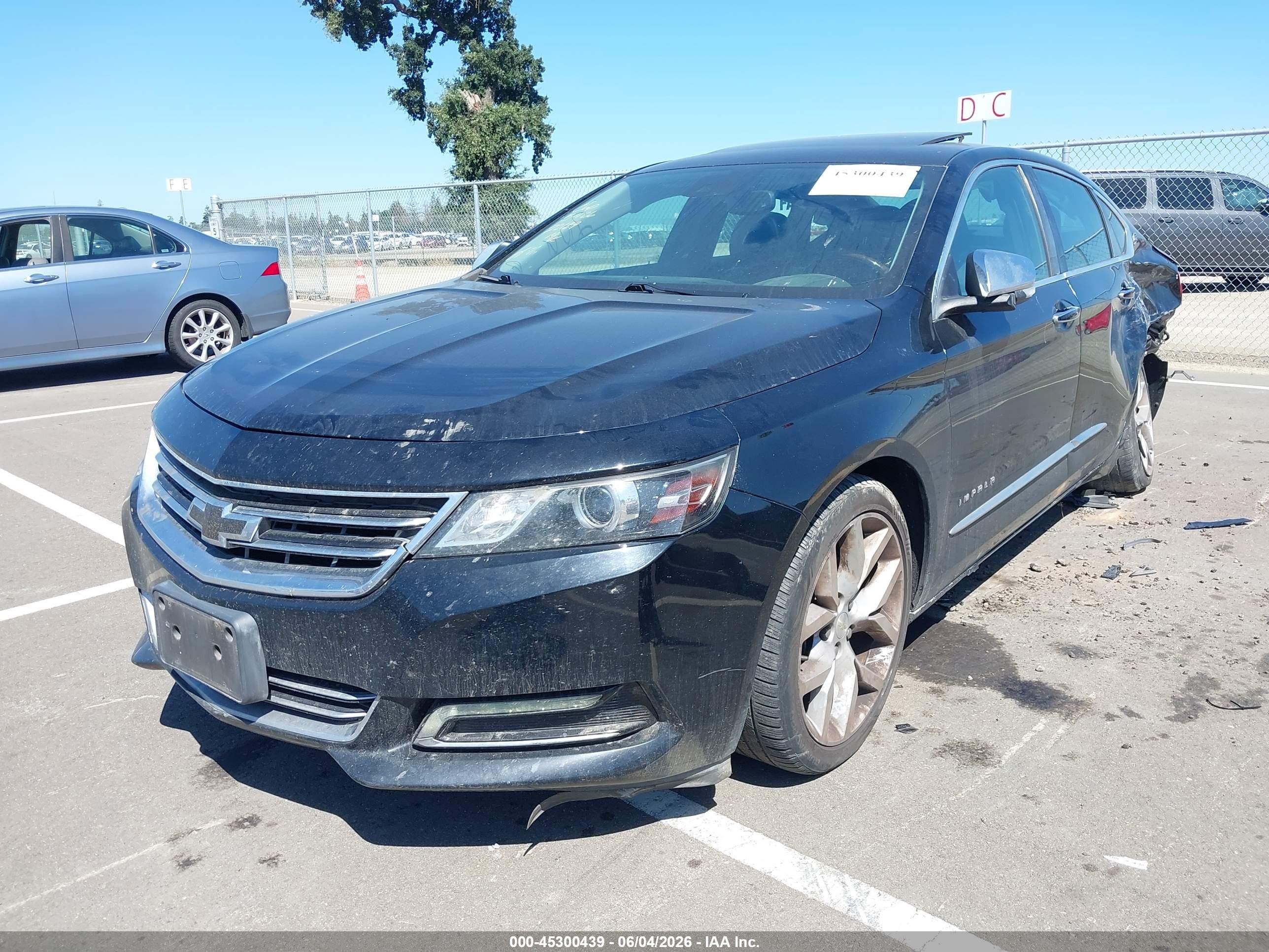 2014 Chevrolet Impala 2lz Черный vin: 2G1155S34E9111344