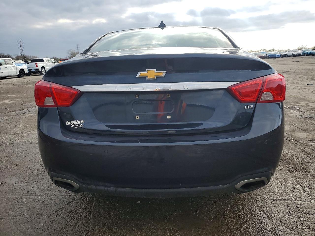 2014 Chevrolet Impala Ltz Blue vin: 2G1155S35E9100692