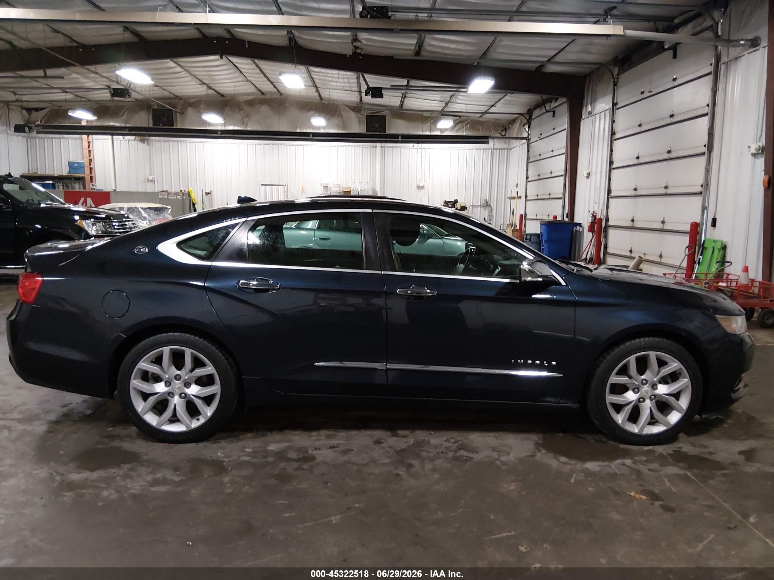 2014 Chevrolet Impala 2lz Dark Blue vin: 2G1155S35E9112048