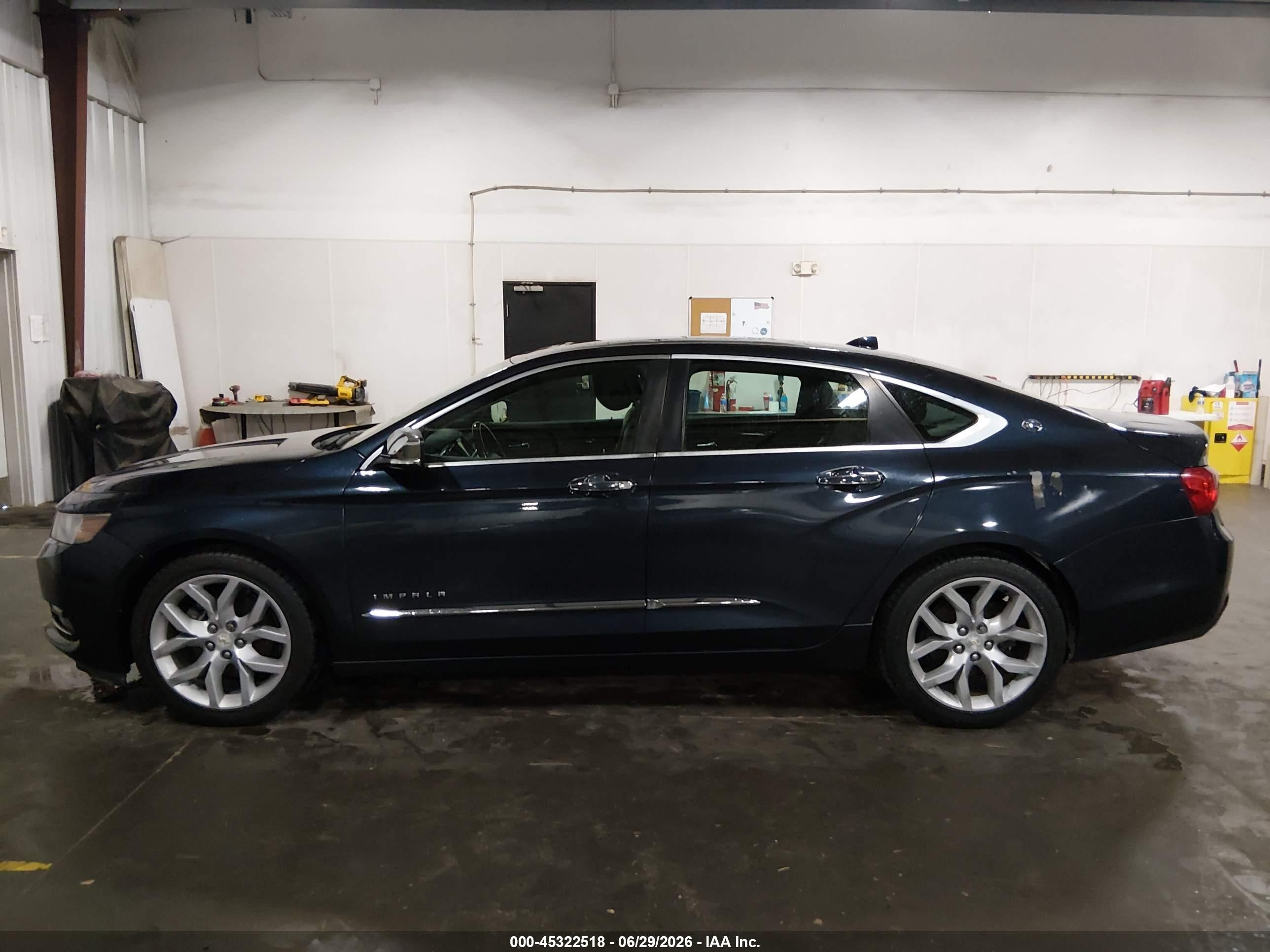2014 Chevrolet Impala 2lz Dark Blue vin: 2G1155S35E9112048