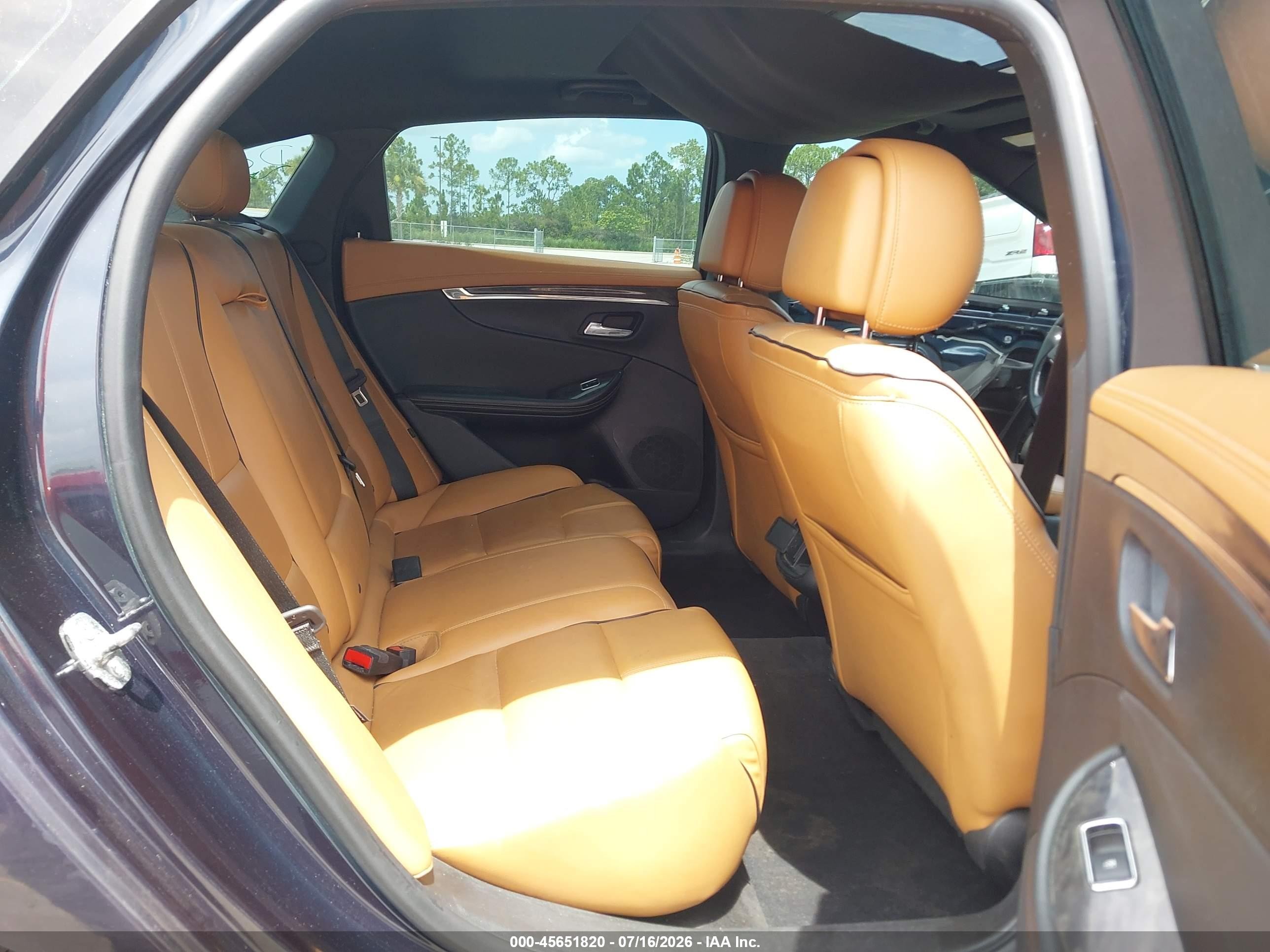 2014 Chevrolet Impala 2lz Blue vin: 2G1155S35E9145499
