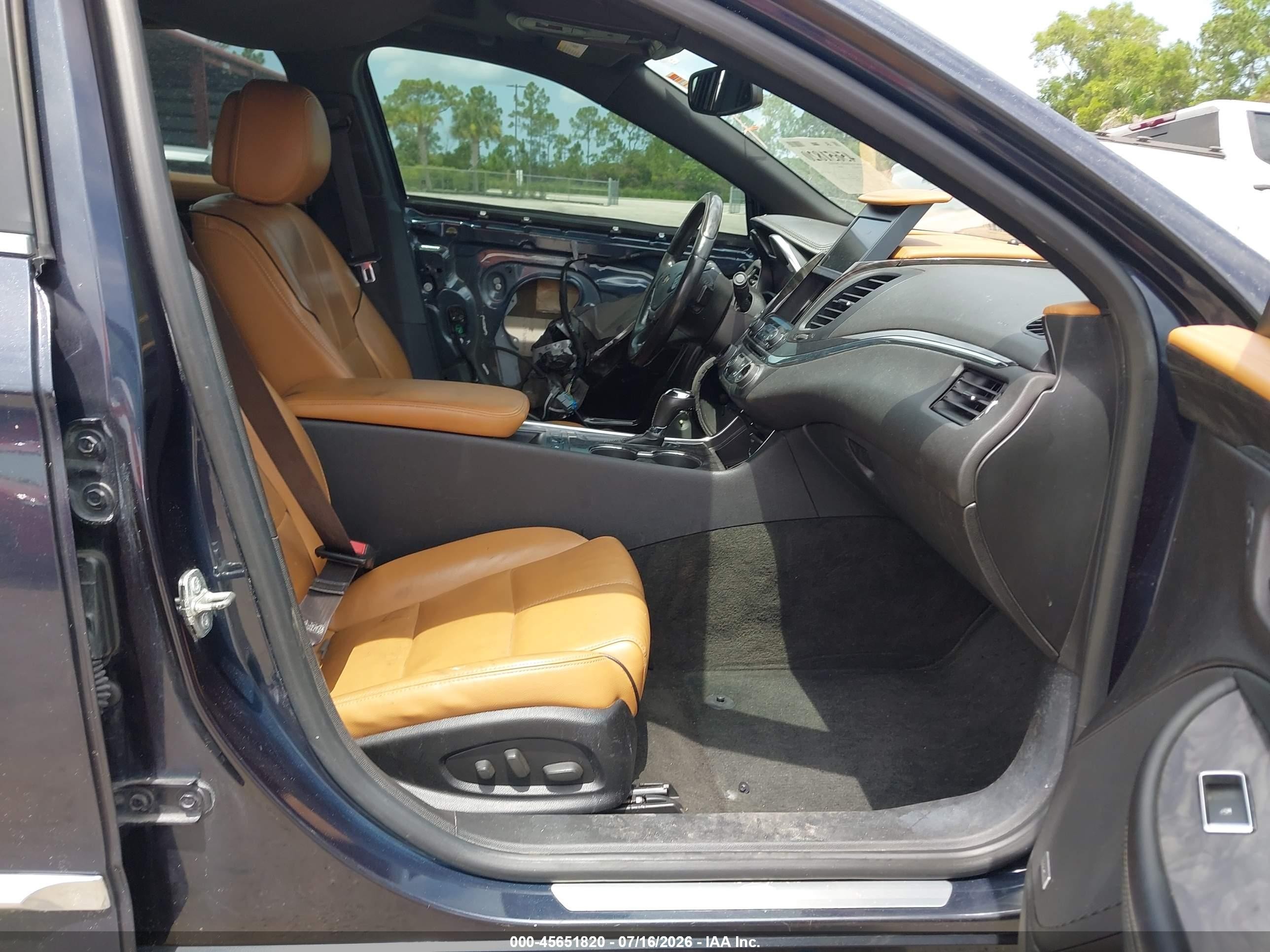 2014 Chevrolet Impala 2lz Blue vin: 2G1155S35E9145499