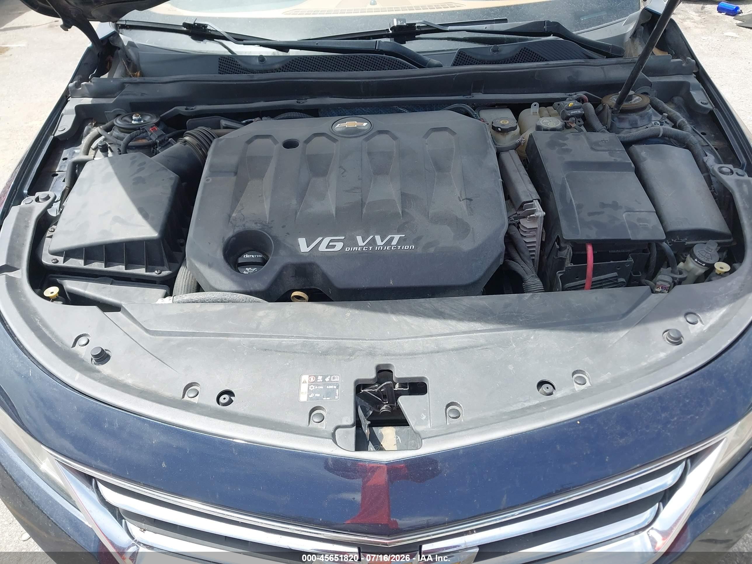 2014 Chevrolet Impala 2lz Blue vin: 2G1155S35E9145499