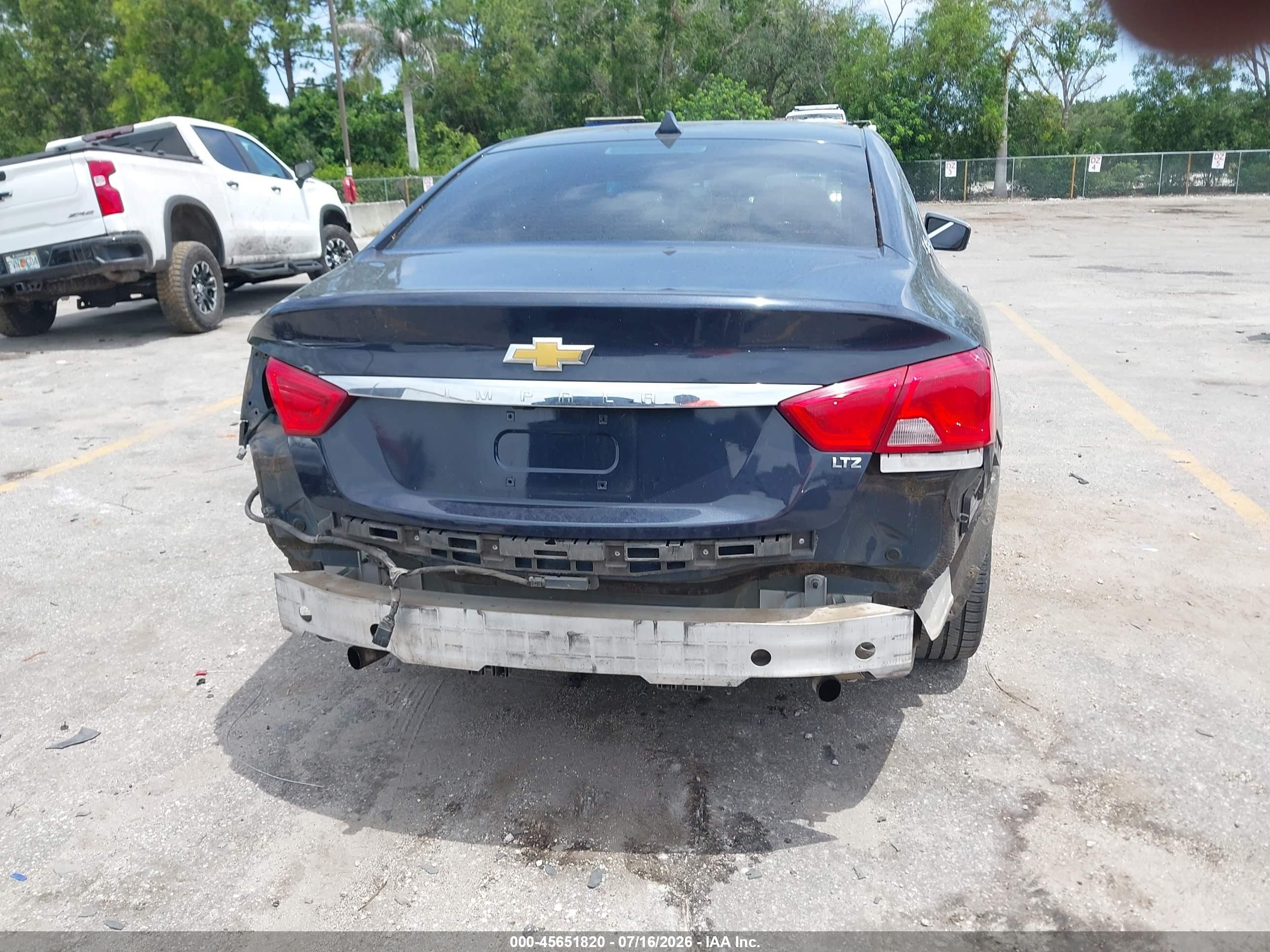 2014 Chevrolet Impala 2lz Blue vin: 2G1155S35E9145499