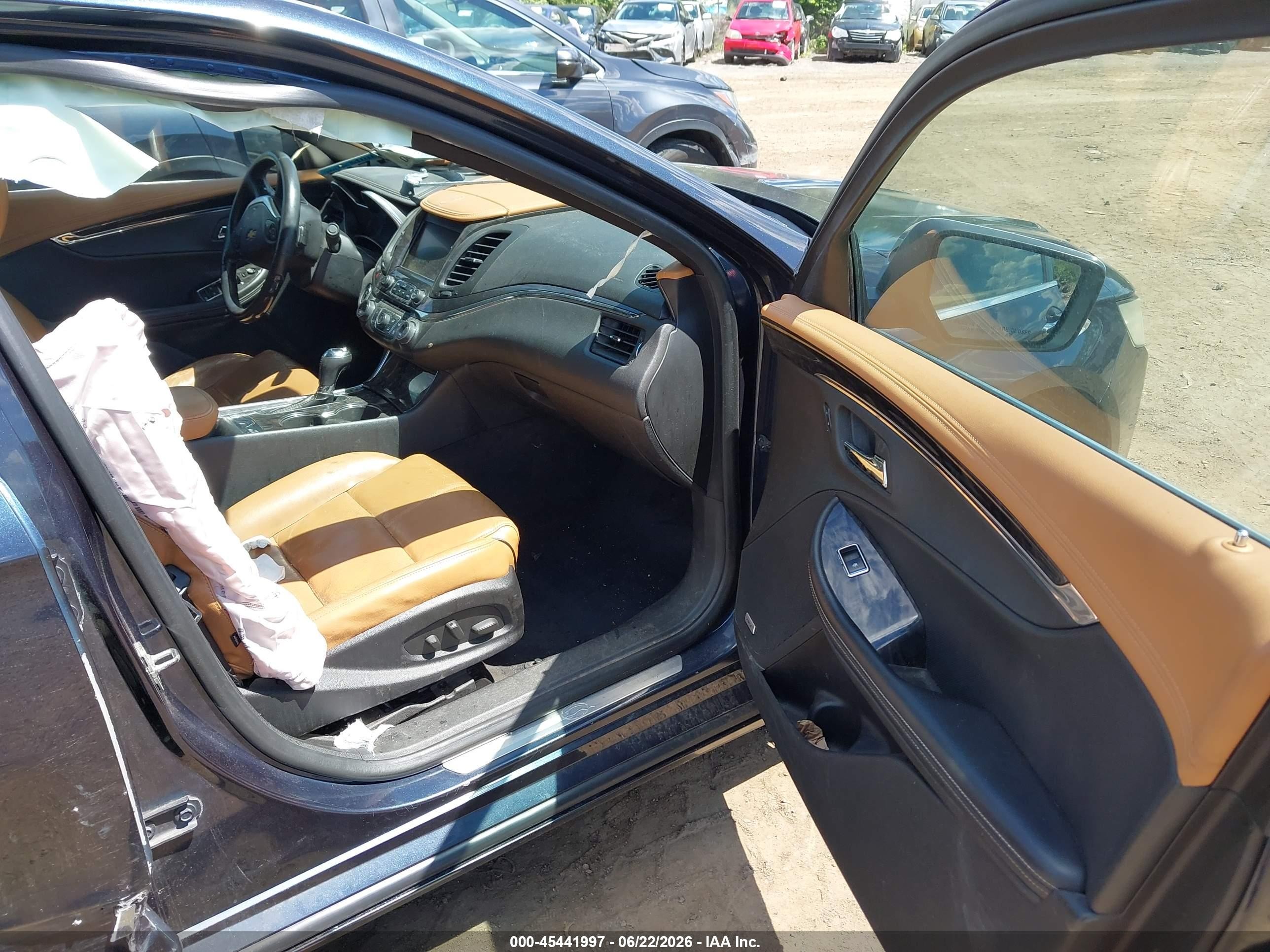 2014 Chevrolet Impala 2lz Синий vin: 2G1155S36E9103892