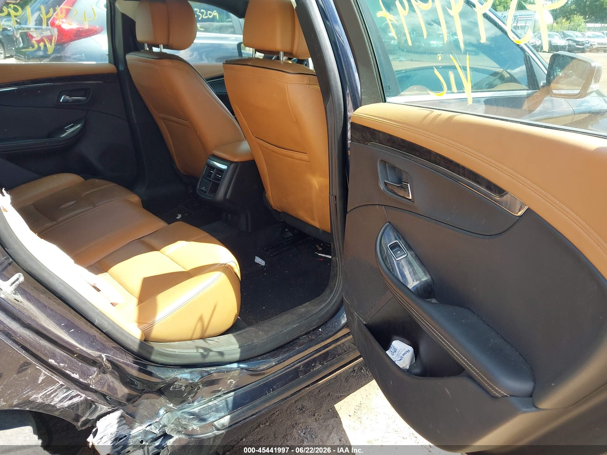 2014 Chevrolet Impala 2lz Синий vin: 2G1155S36E9103892