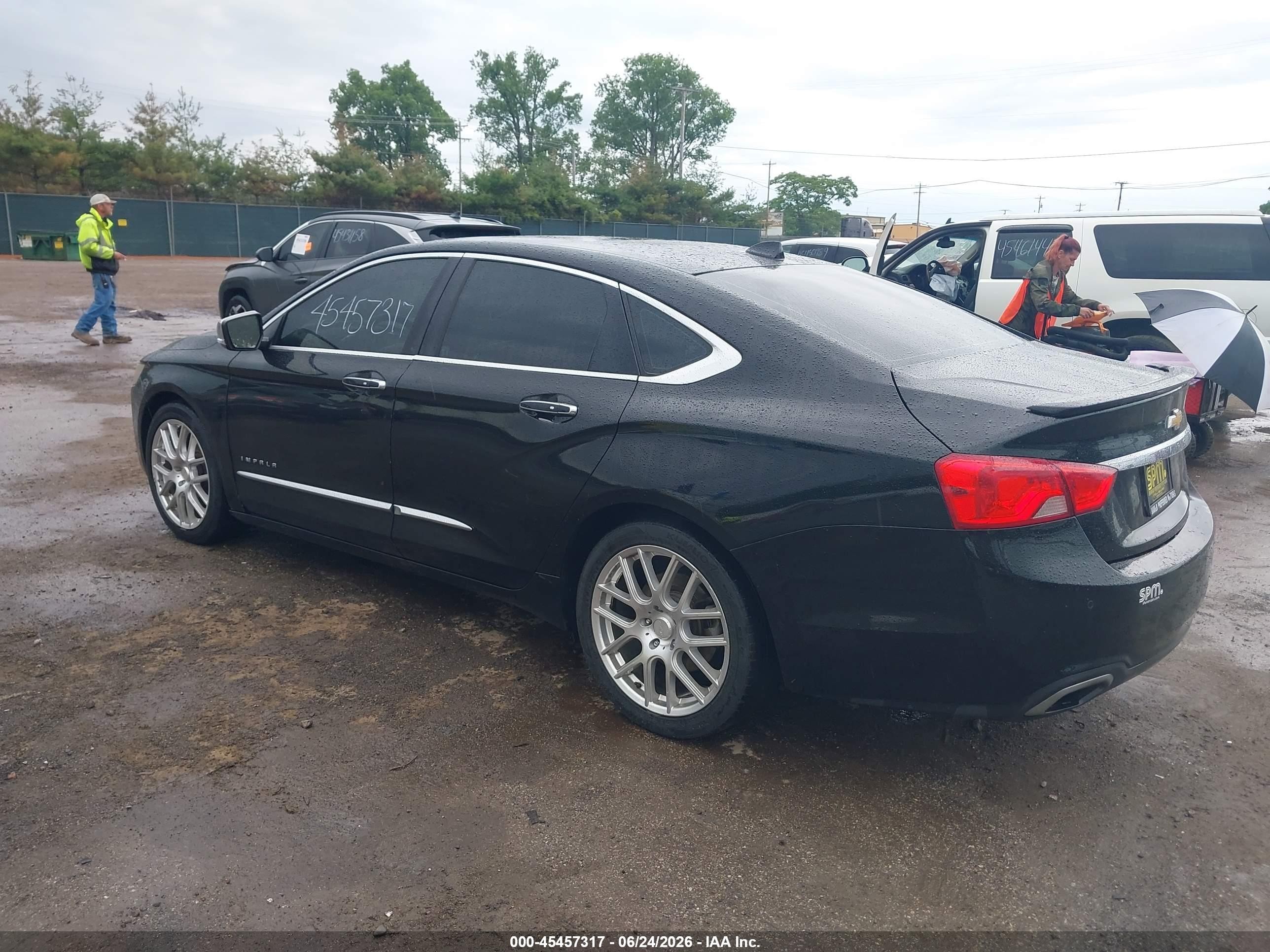 2014 Chevrolet Impala 2lz Black vin: 2G1155S36E9112446