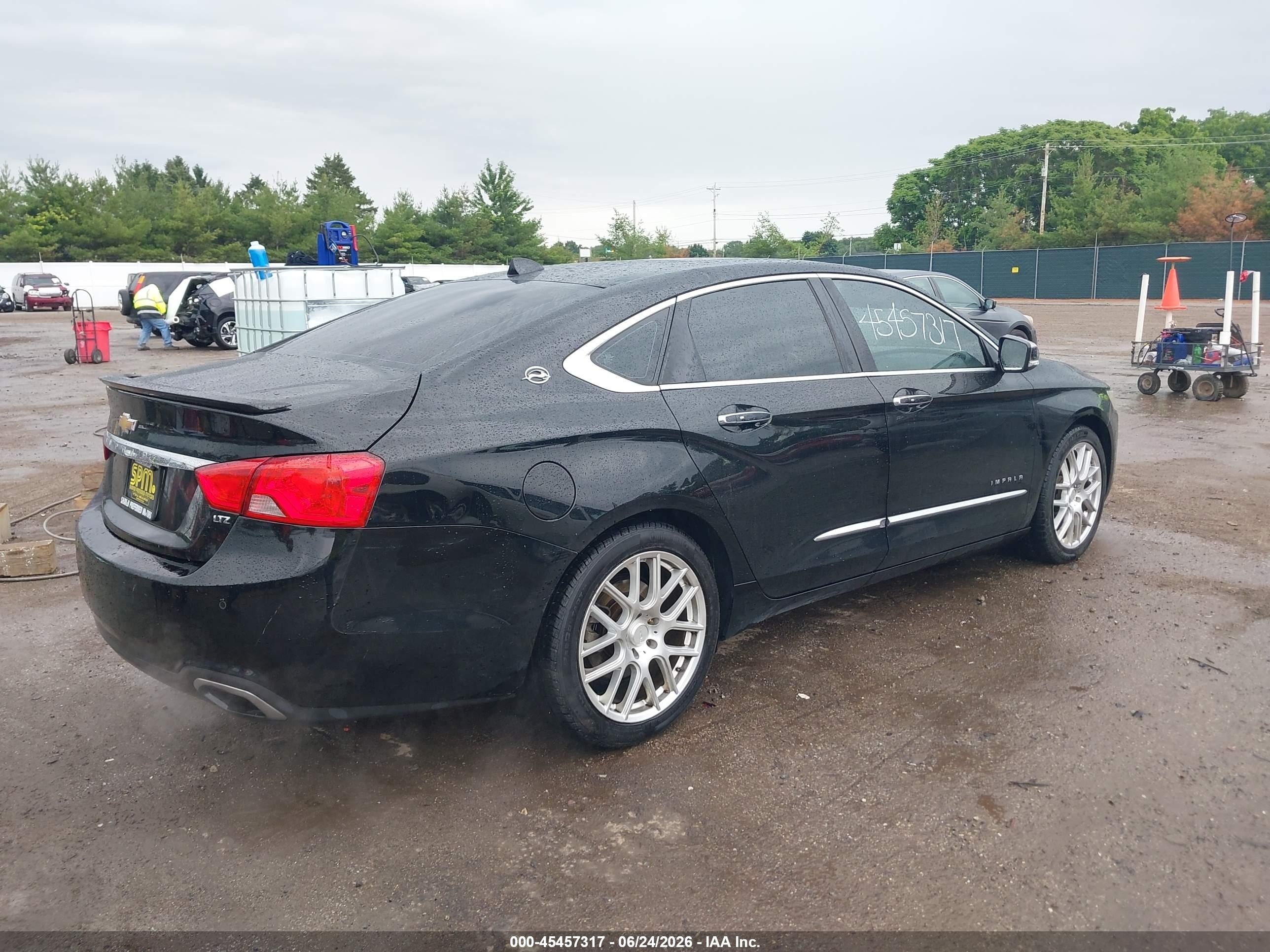 2014 Chevrolet Impala 2lz Black vin: 2G1155S36E9112446