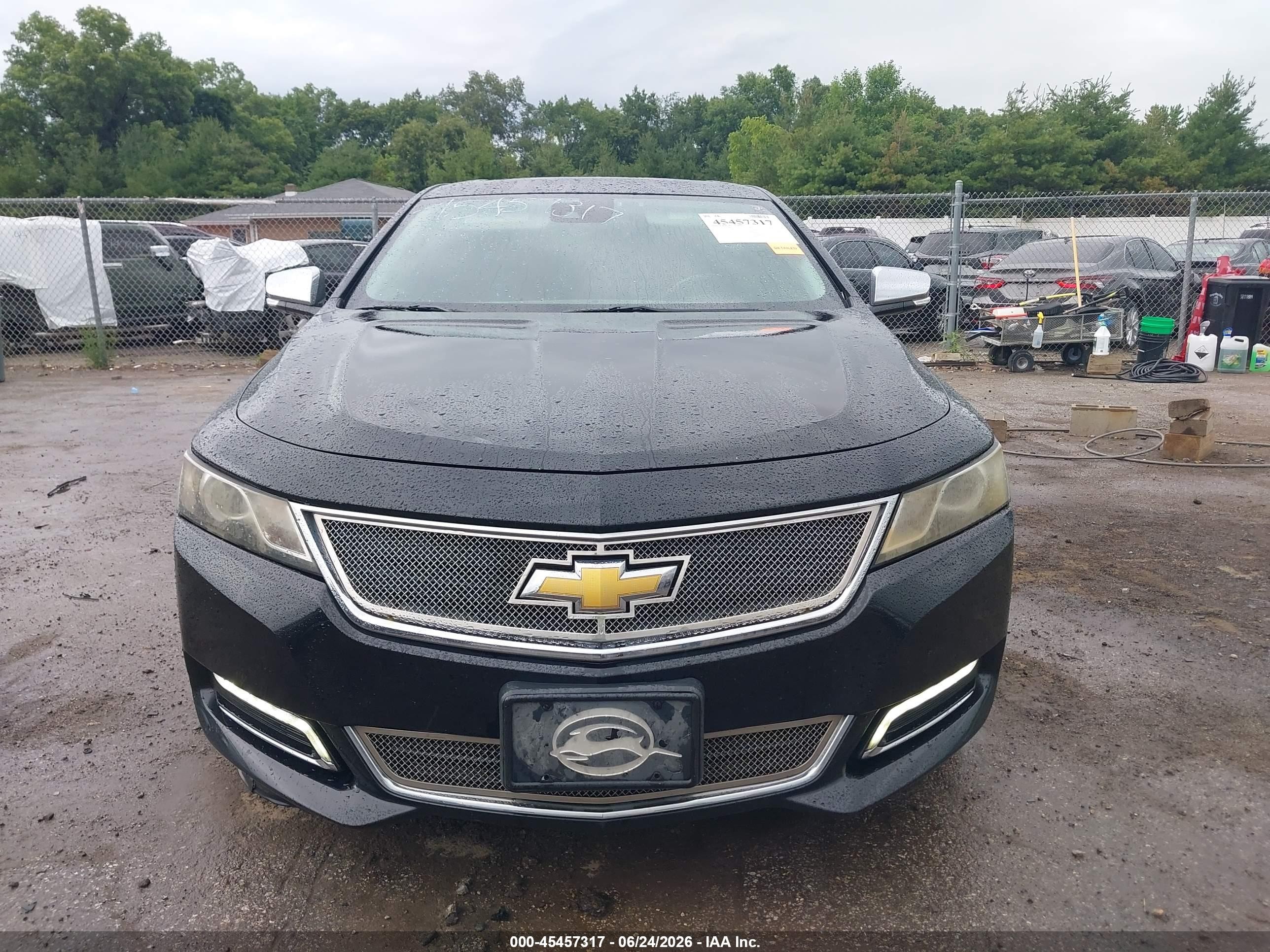 2014 Chevrolet Impala 2lz Black vin: 2G1155S36E9112446