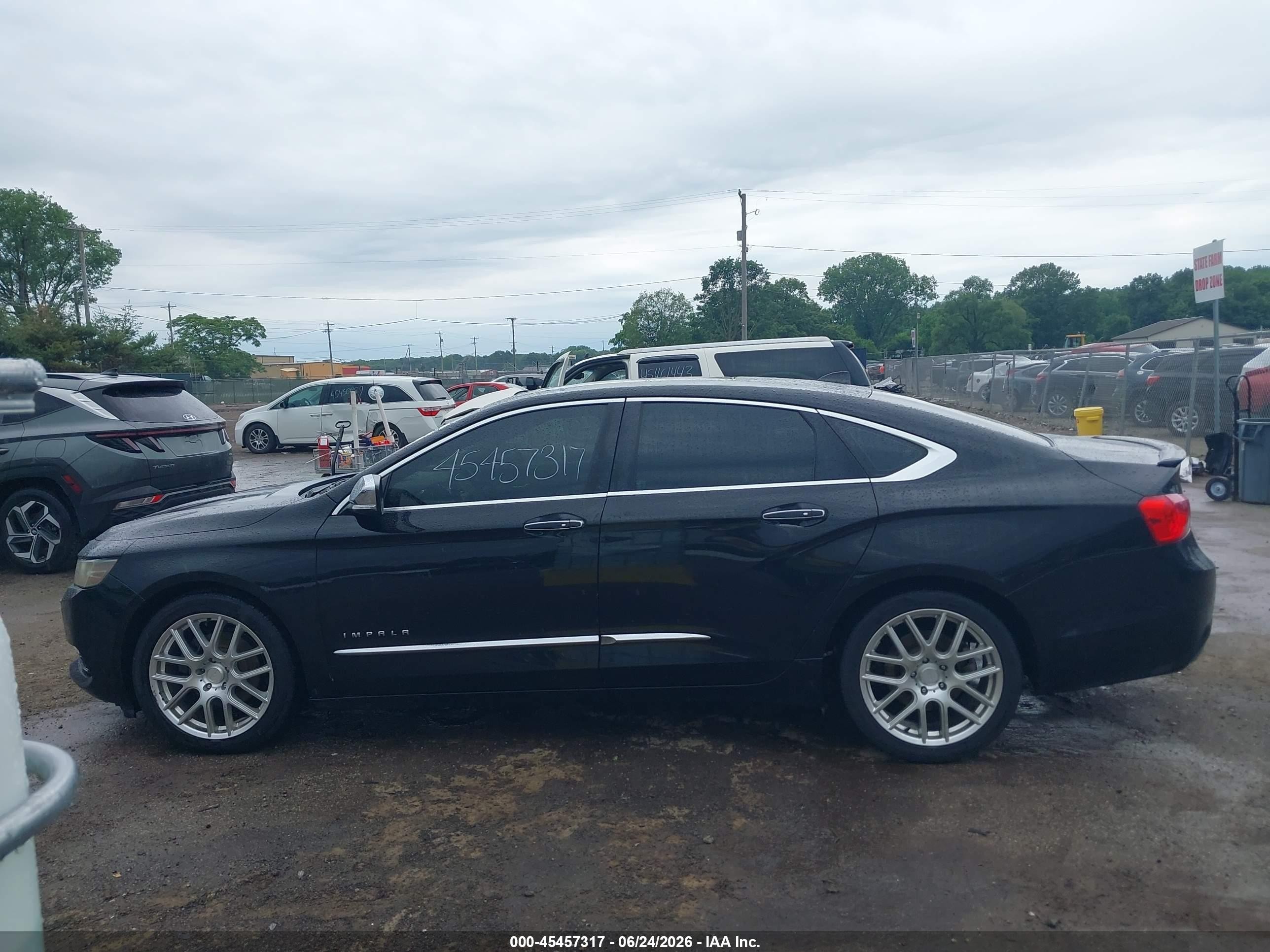 2014 Chevrolet Impala 2lz Black vin: 2G1155S36E9112446