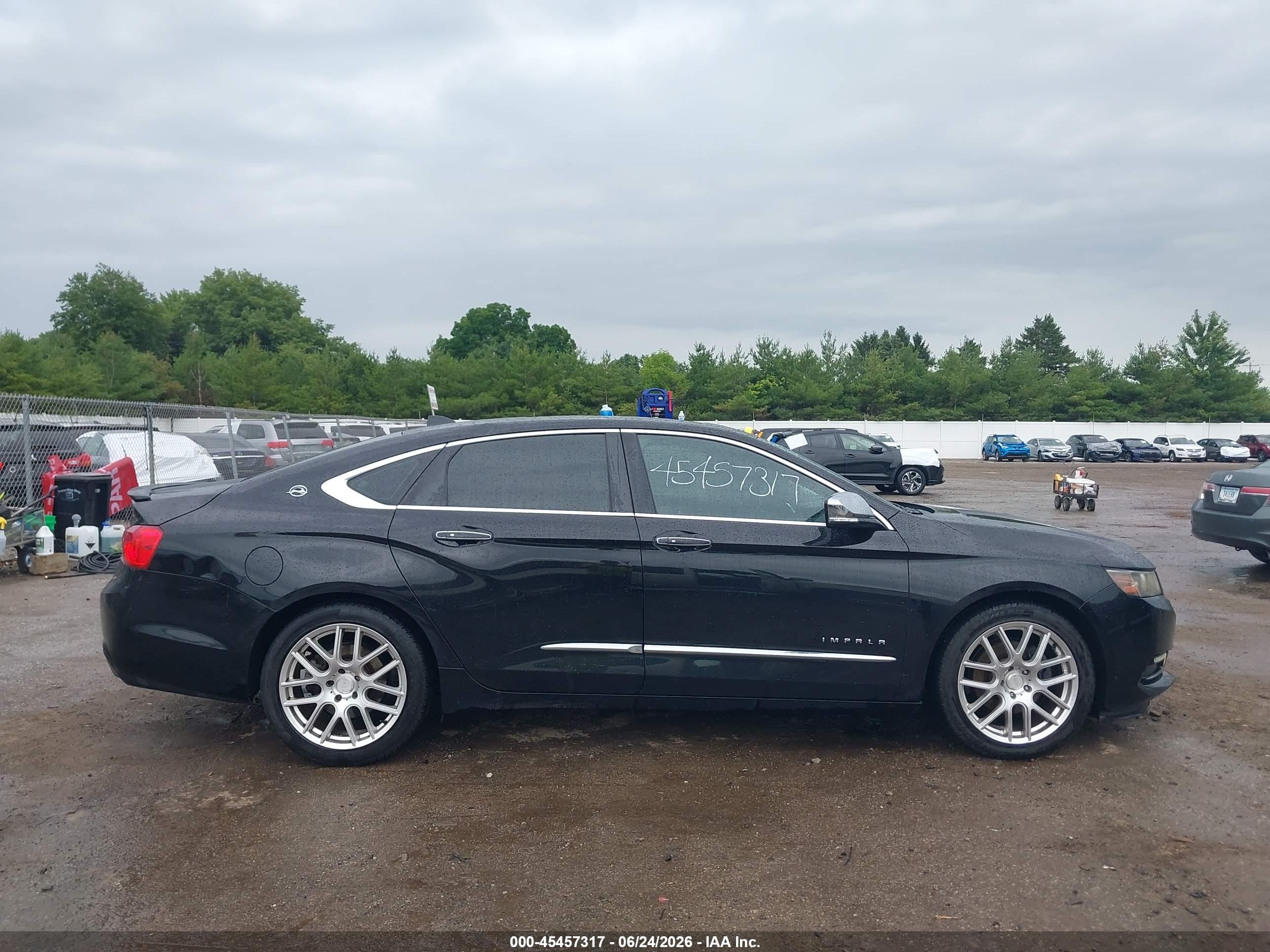 2014 Chevrolet Impala 2lz Black vin: 2G1155S36E9112446