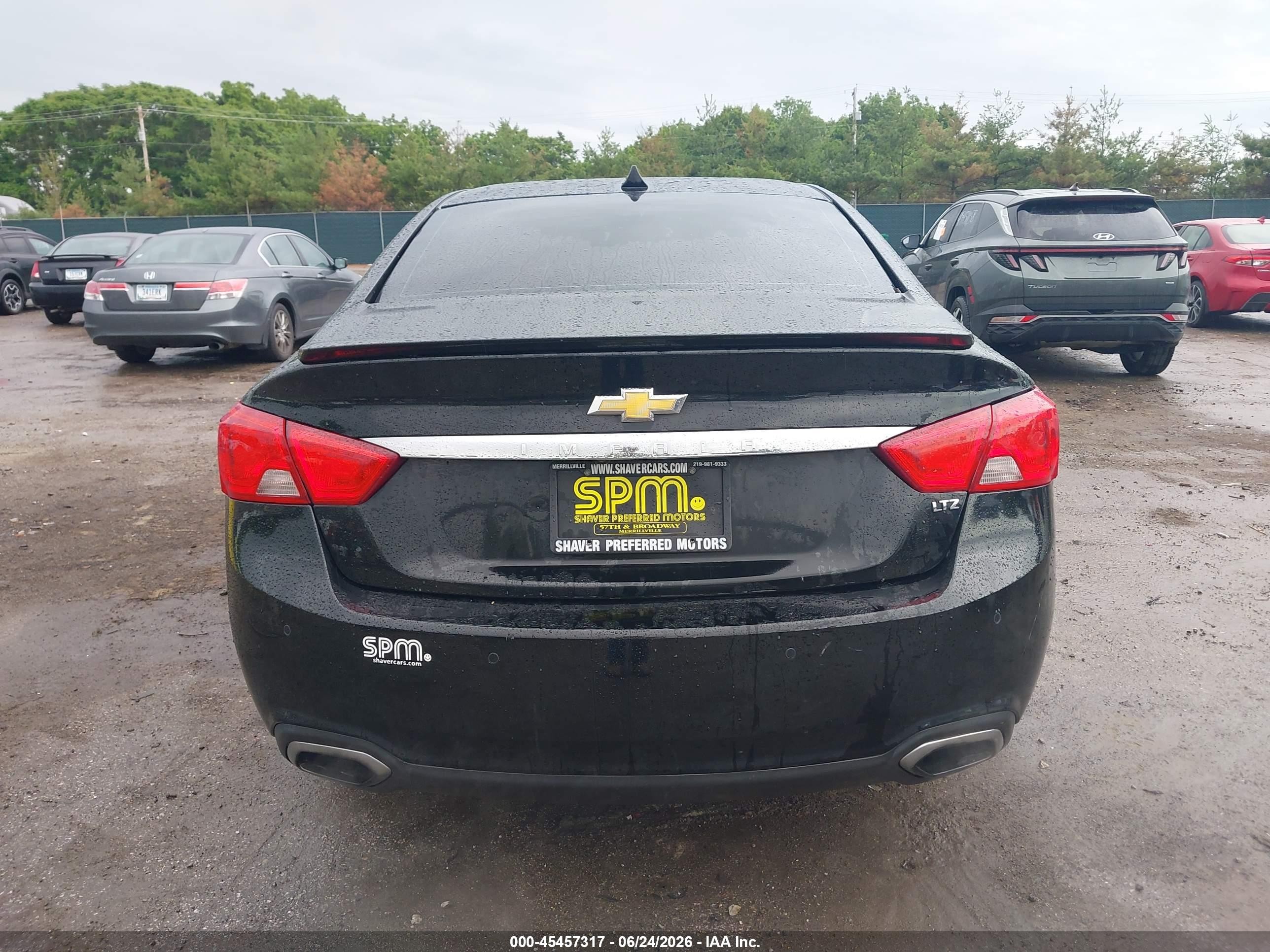 2014 Chevrolet Impala 2lz Black vin: 2G1155S36E9112446