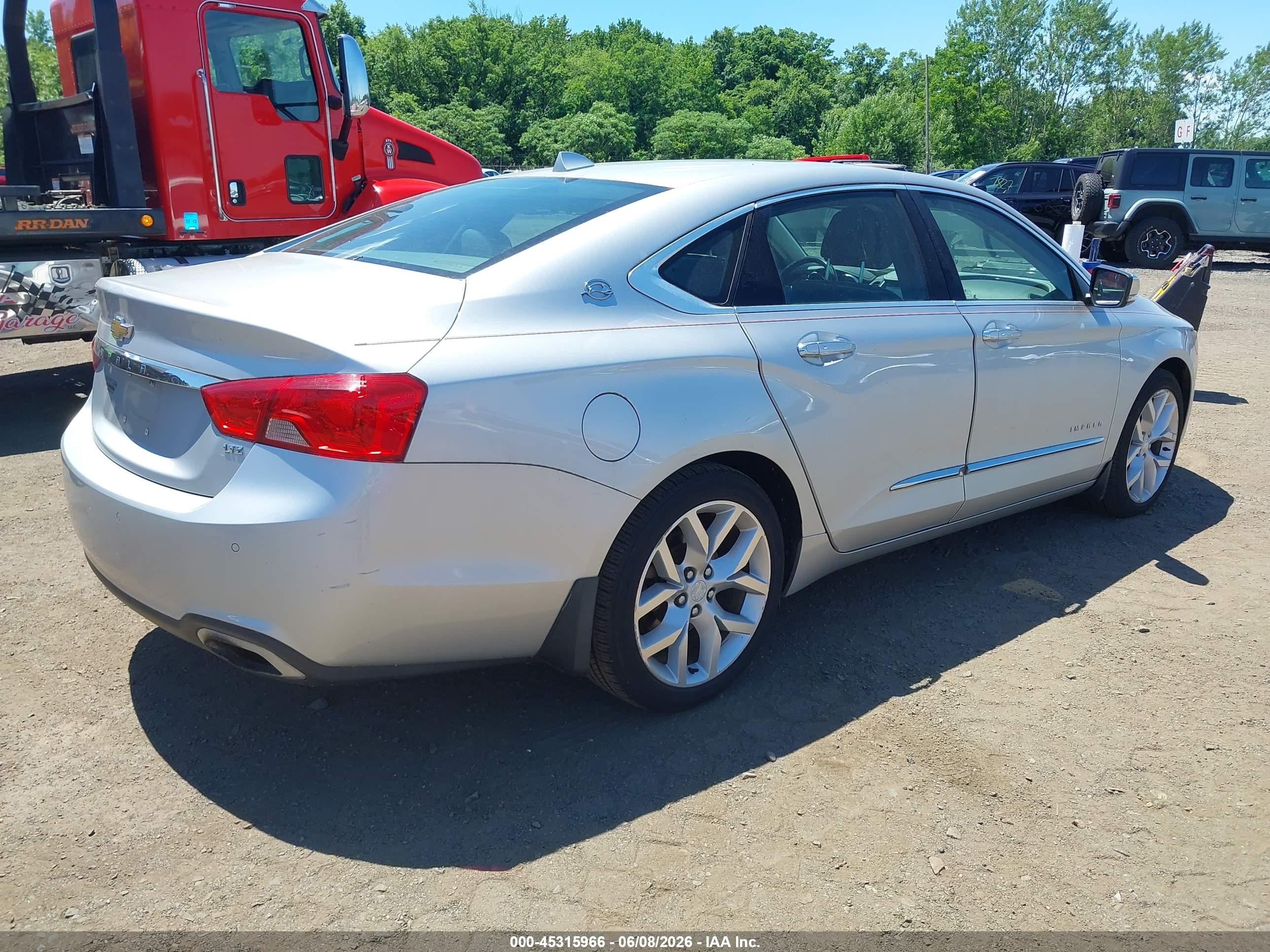 2014 Chevrolet Impala 2lz Silver vin: 2G1155S36E9159900