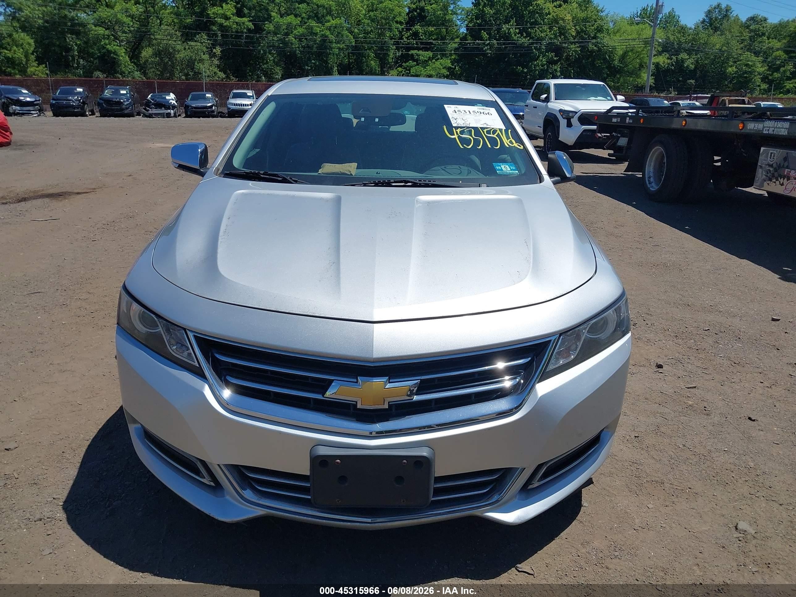 2014 Chevrolet Impala 2lz Silver vin: 2G1155S36E9159900