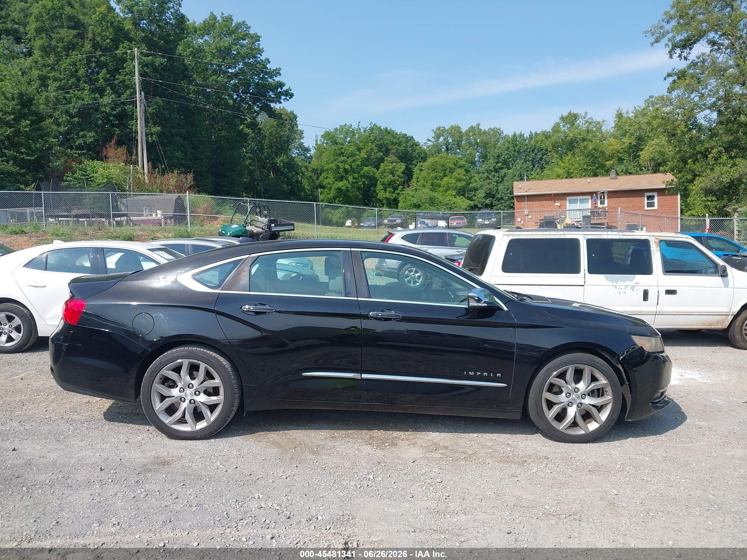 2014 Chevrolet Impala 2lz Черный vin: 2G1155S36E9262458
