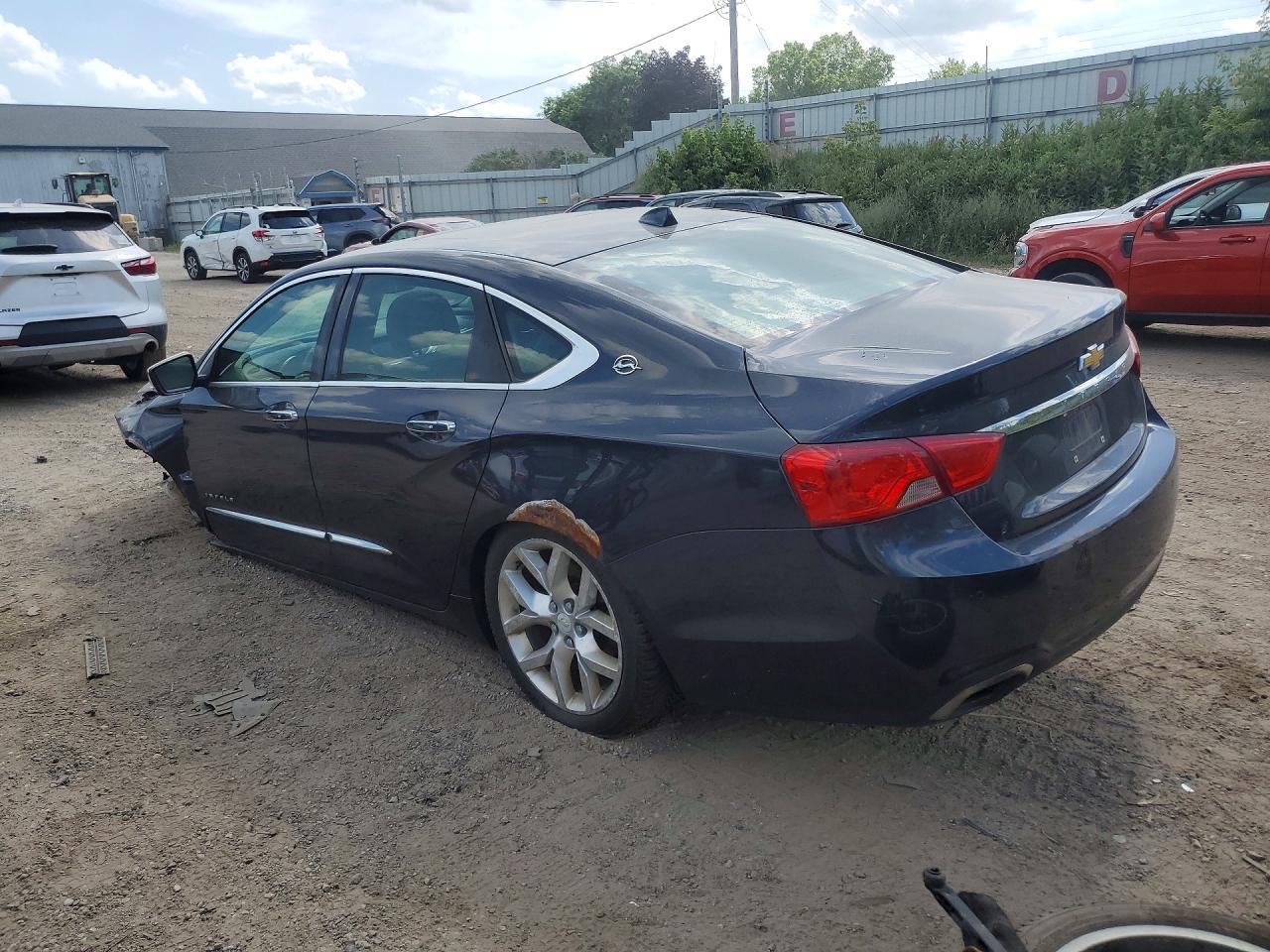 2014 Chevrolet Impala Ltz Blue vin: 2G1155S37E9167486