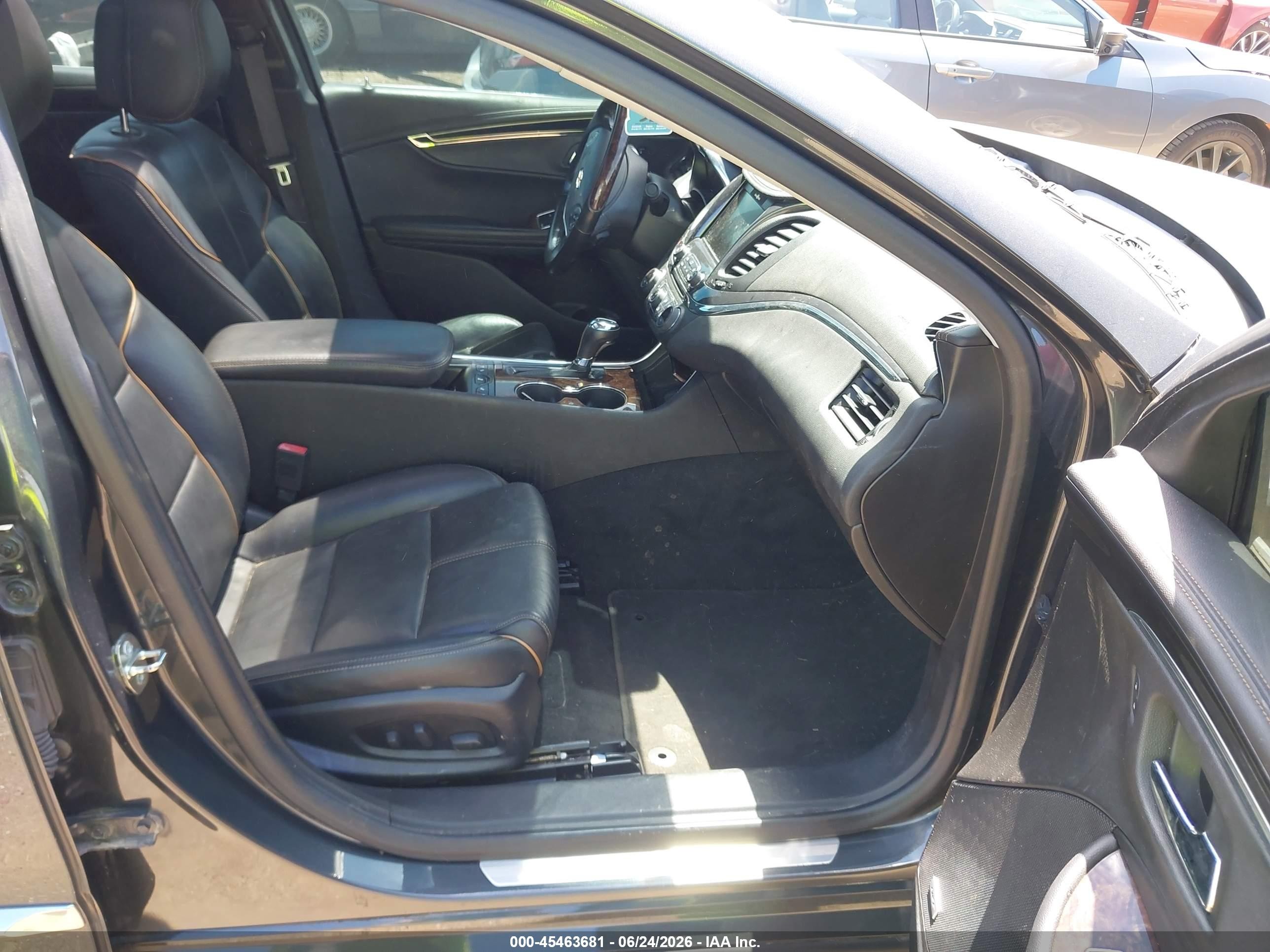 2014 Chevrolet Impala 2lz Black vin: 2G1155S37E9205492