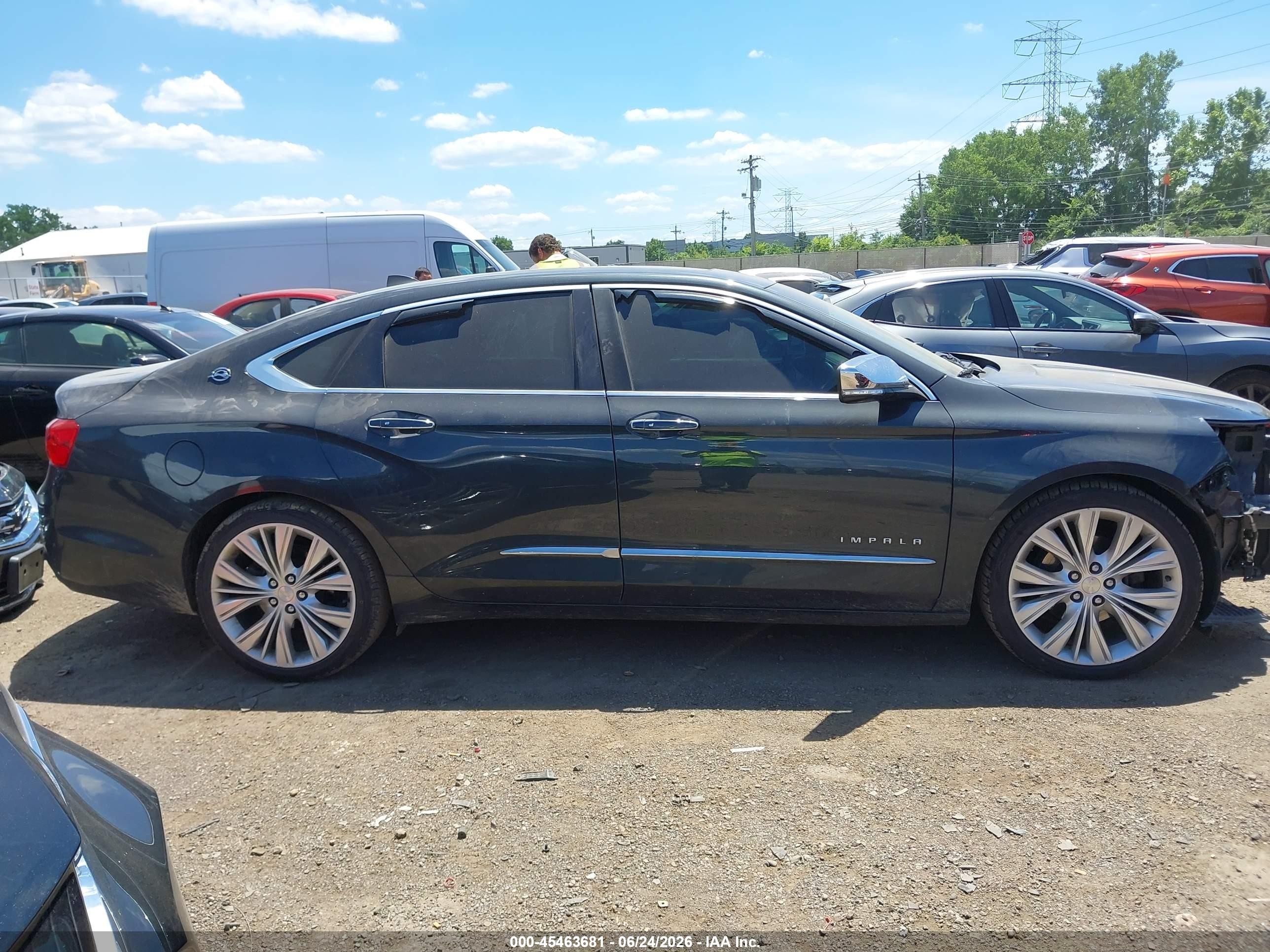 2014 Chevrolet Impala 2lz Black vin: 2G1155S37E9205492