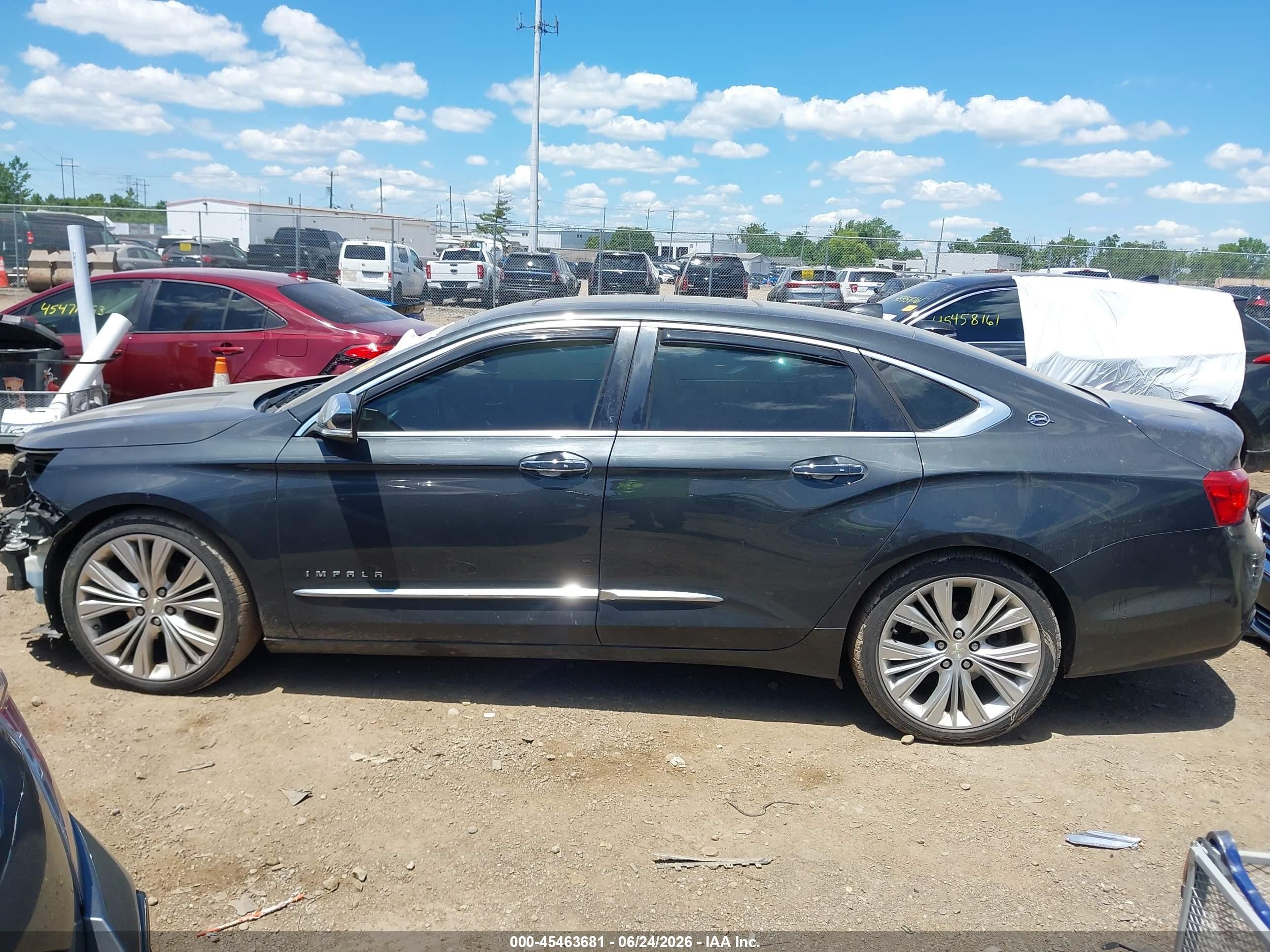2014 Chevrolet Impala 2lz Black vin: 2G1155S37E9205492