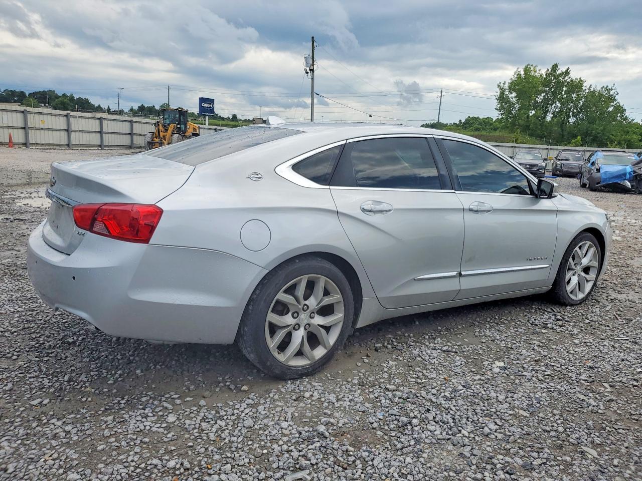 2014 Chevrolet Impala Ltz Silver vin: 2G1155S37E9278815