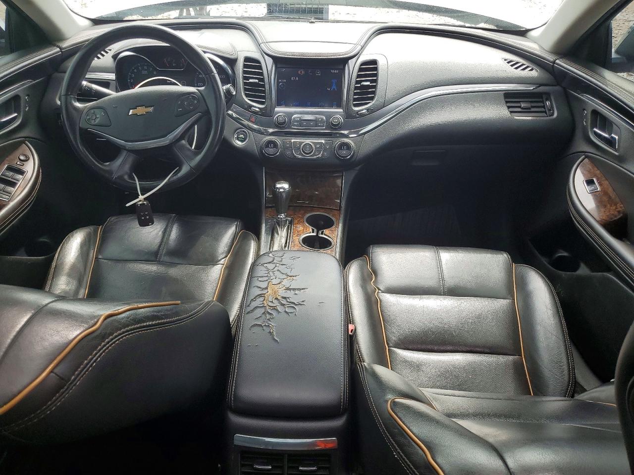 2014 Chevrolet Impala Ltz Silver vin: 2G1155S37E9278815