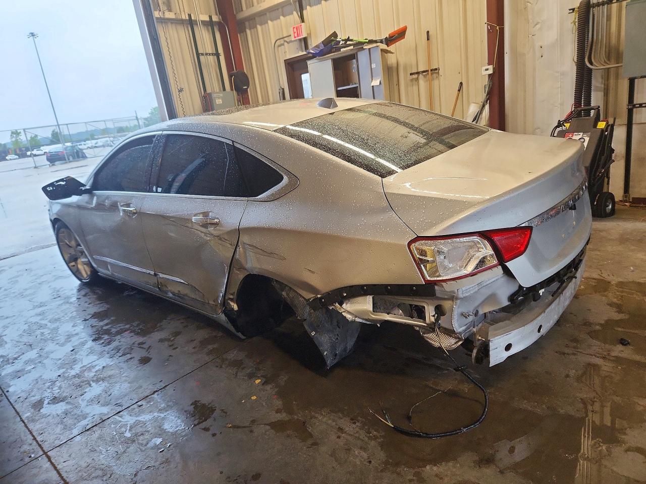 2014 Chevrolet Impala Ltz Silver vin: 2G1155S37E9297266