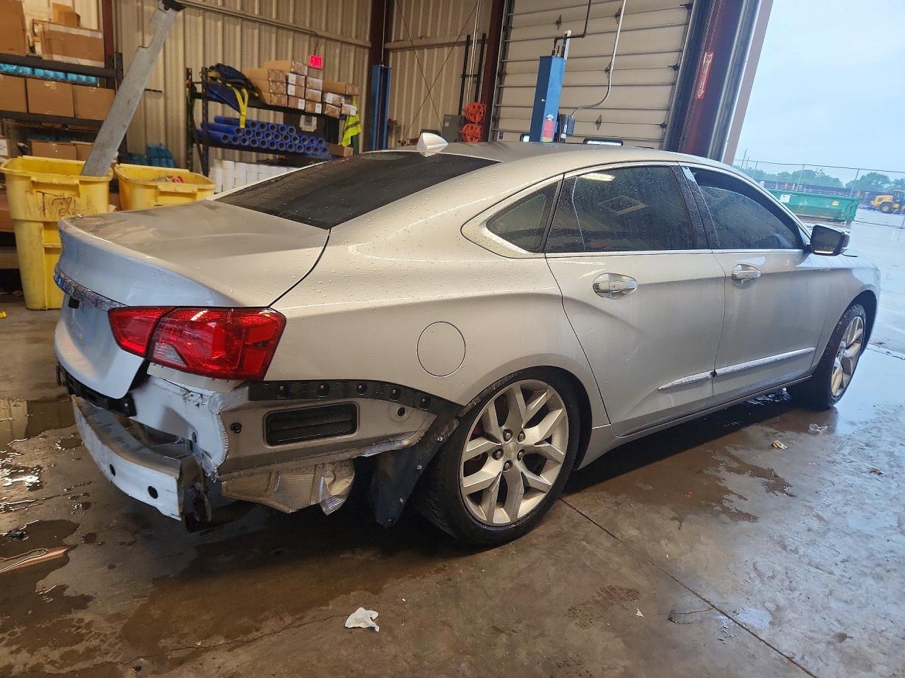 2014 Chevrolet Impala Ltz Silver vin: 2G1155S37E9297266