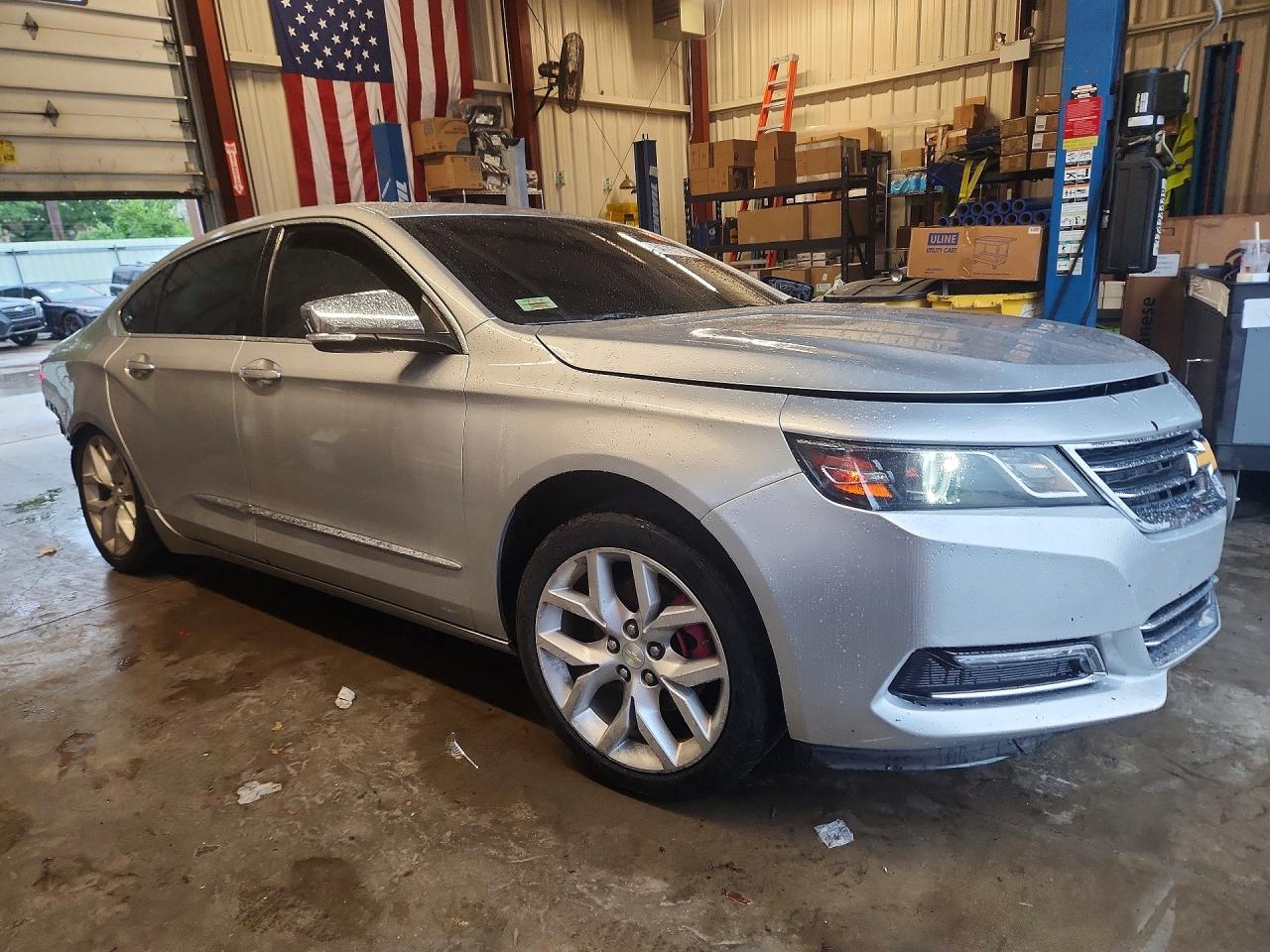 2014 Chevrolet Impala Ltz Silver vin: 2G1155S37E9297266