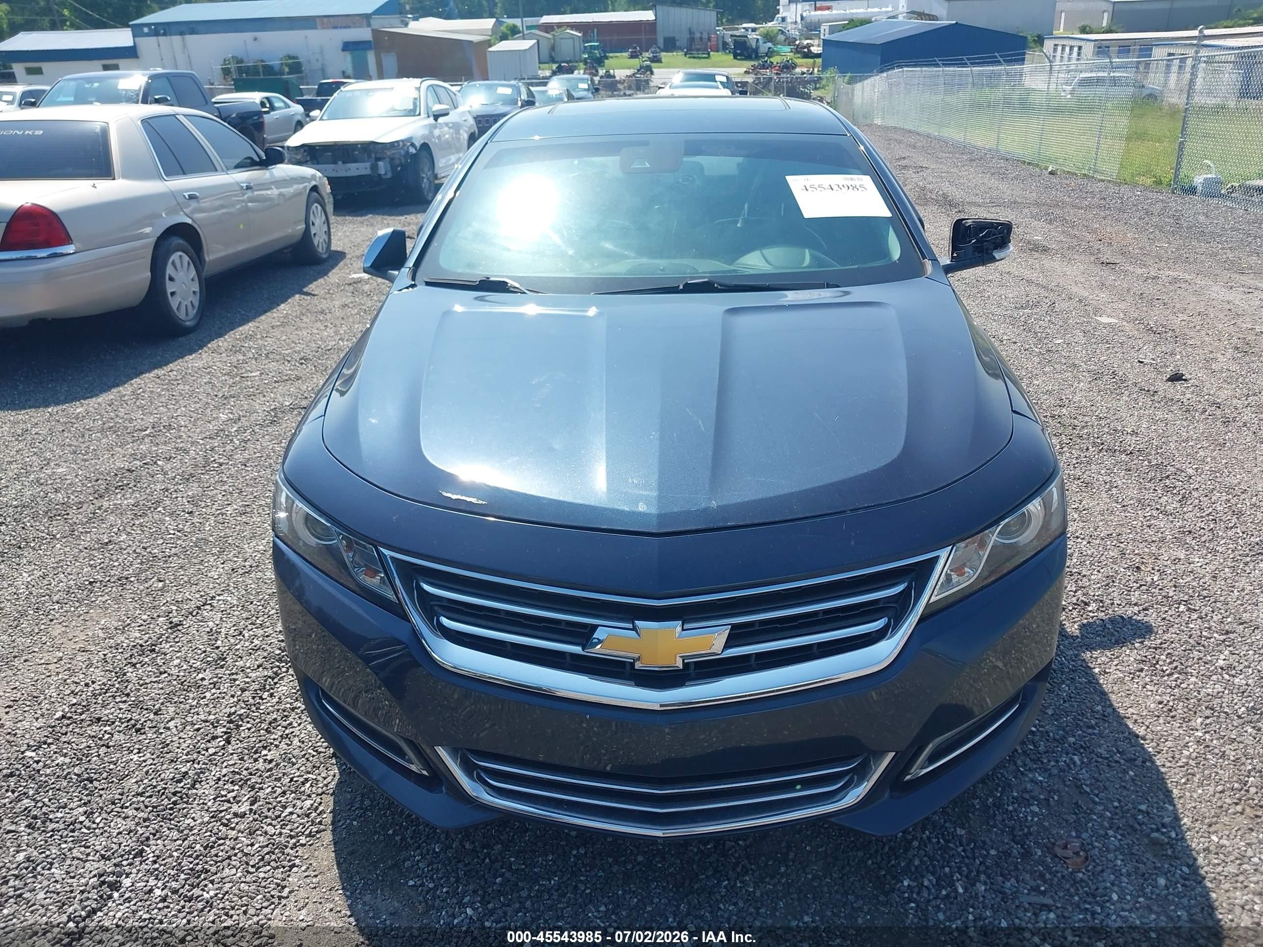 2014 Chevrolet Impala 2lz Dark Blue vin: 2G1155S38E9113677