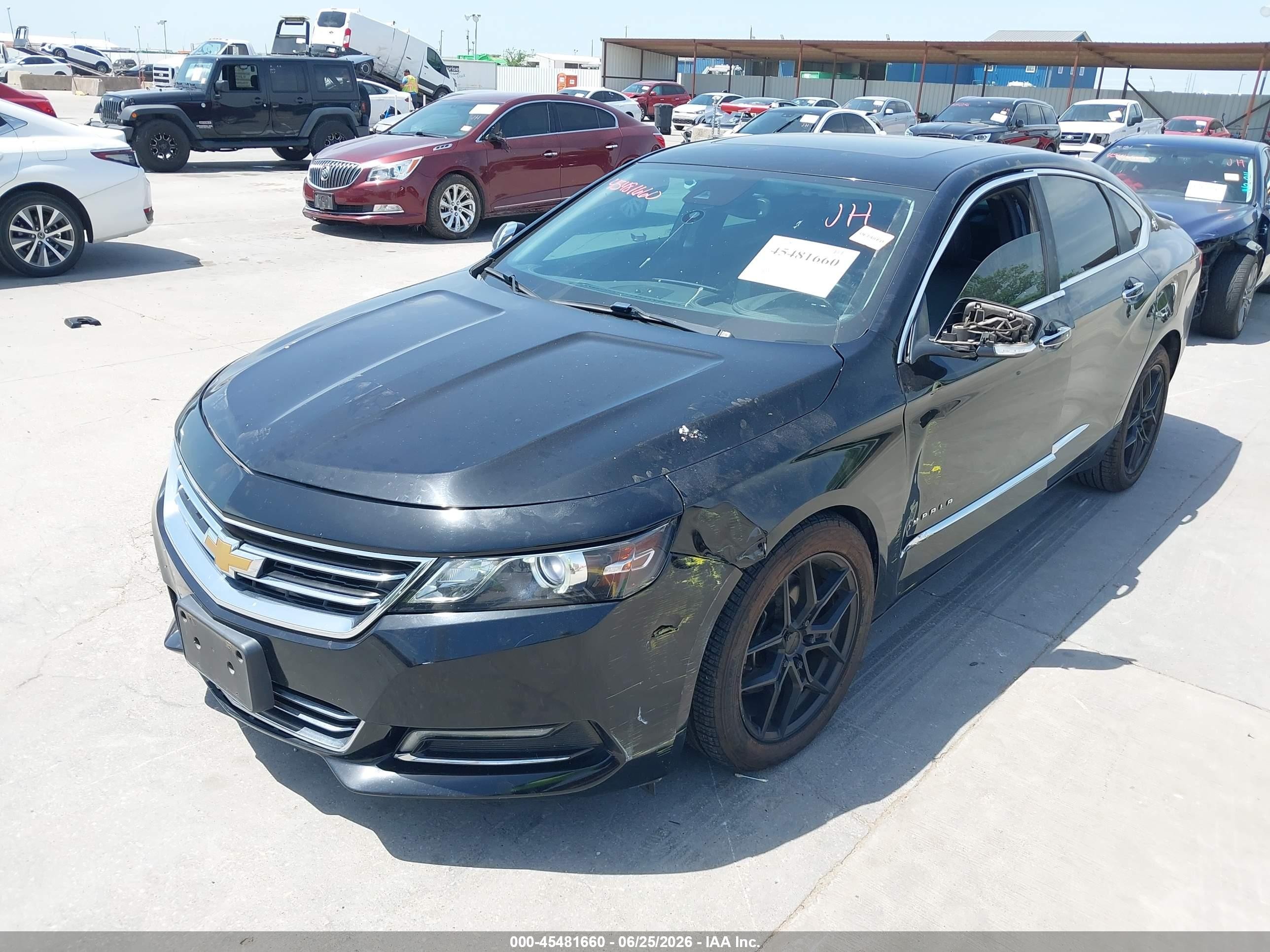 2014 Chevrolet Impala 2lz Black vin: 2G1155S38E9153287