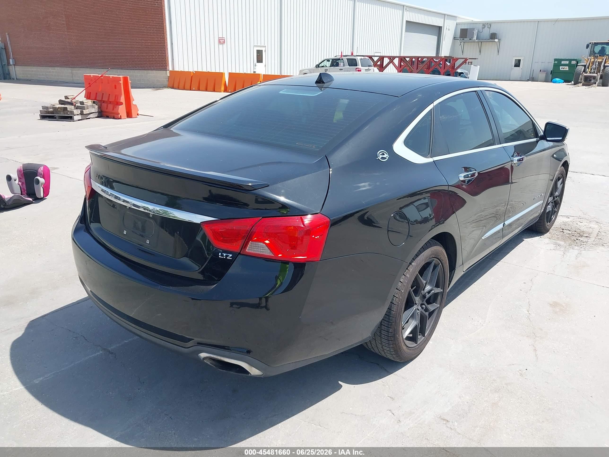 2014 Chevrolet Impala 2lz Black vin: 2G1155S38E9153287