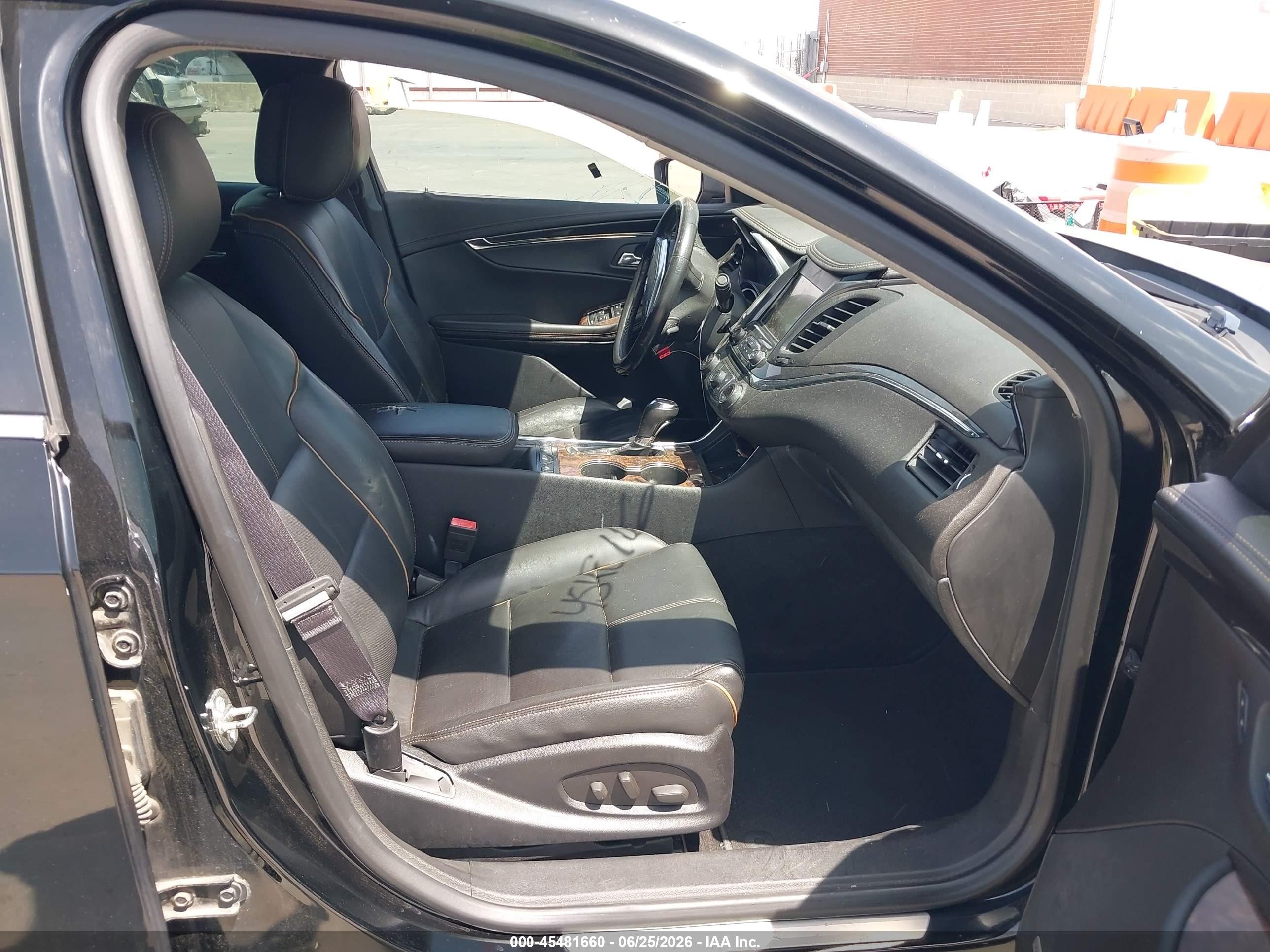 2014 Chevrolet Impala 2lz Black vin: 2G1155S38E9153287