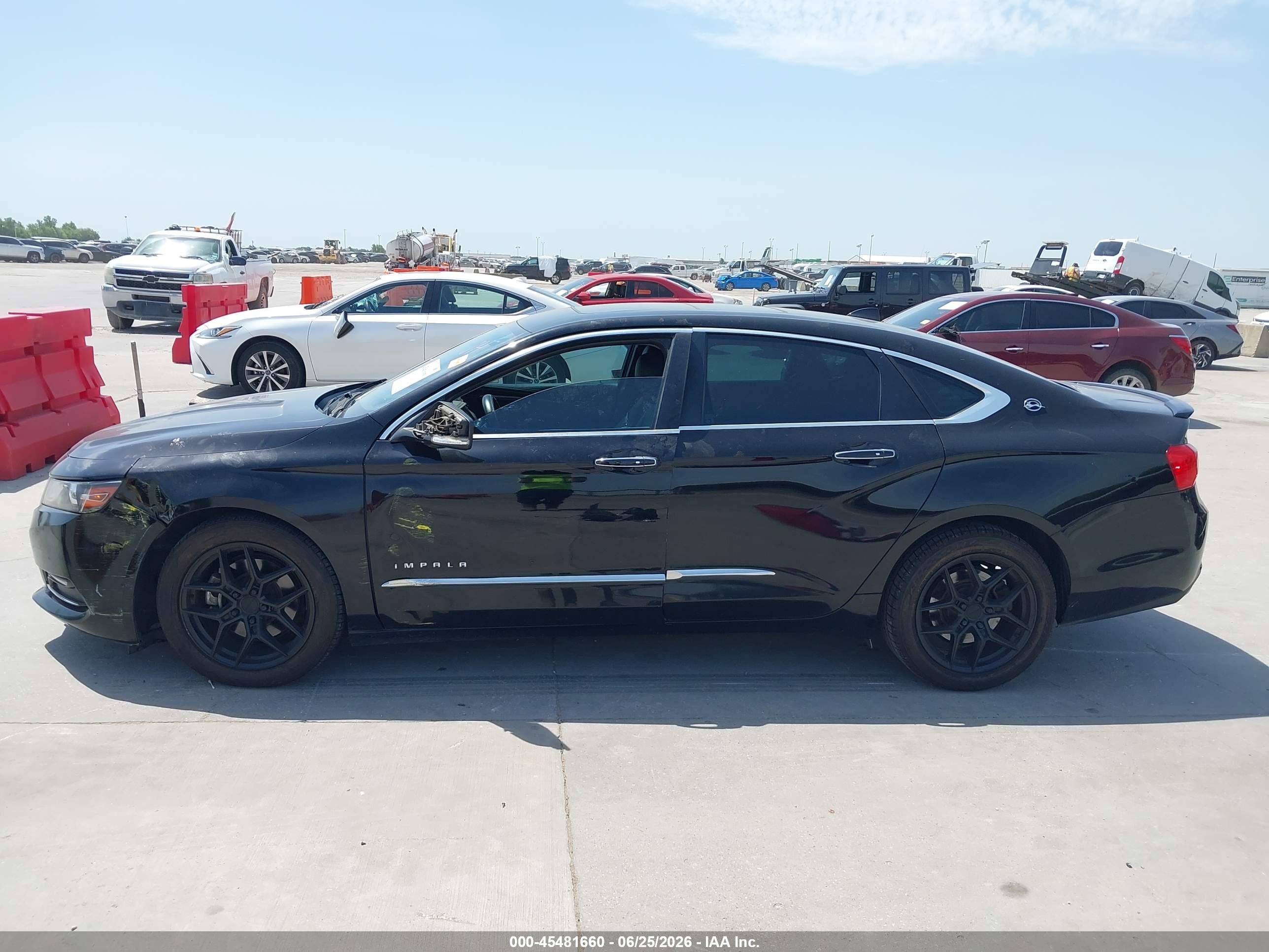2014 Chevrolet Impala 2lz Black vin: 2G1155S38E9153287