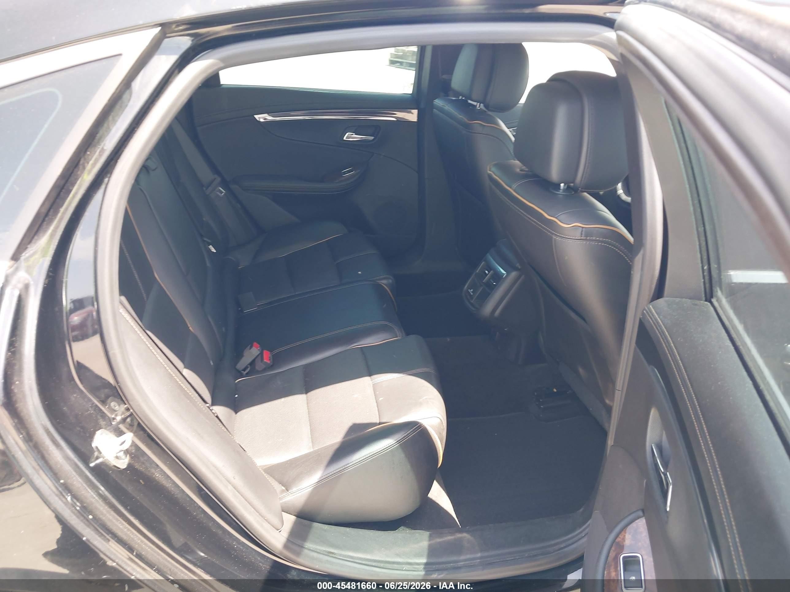 2014 Chevrolet Impala 2lz Black vin: 2G1155S38E9153287