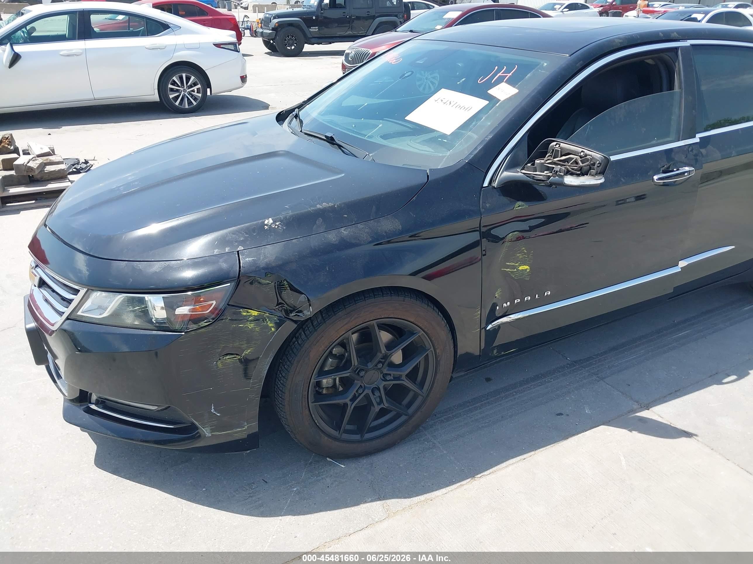 2014 Chevrolet Impala 2lz Black vin: 2G1155S38E9153287