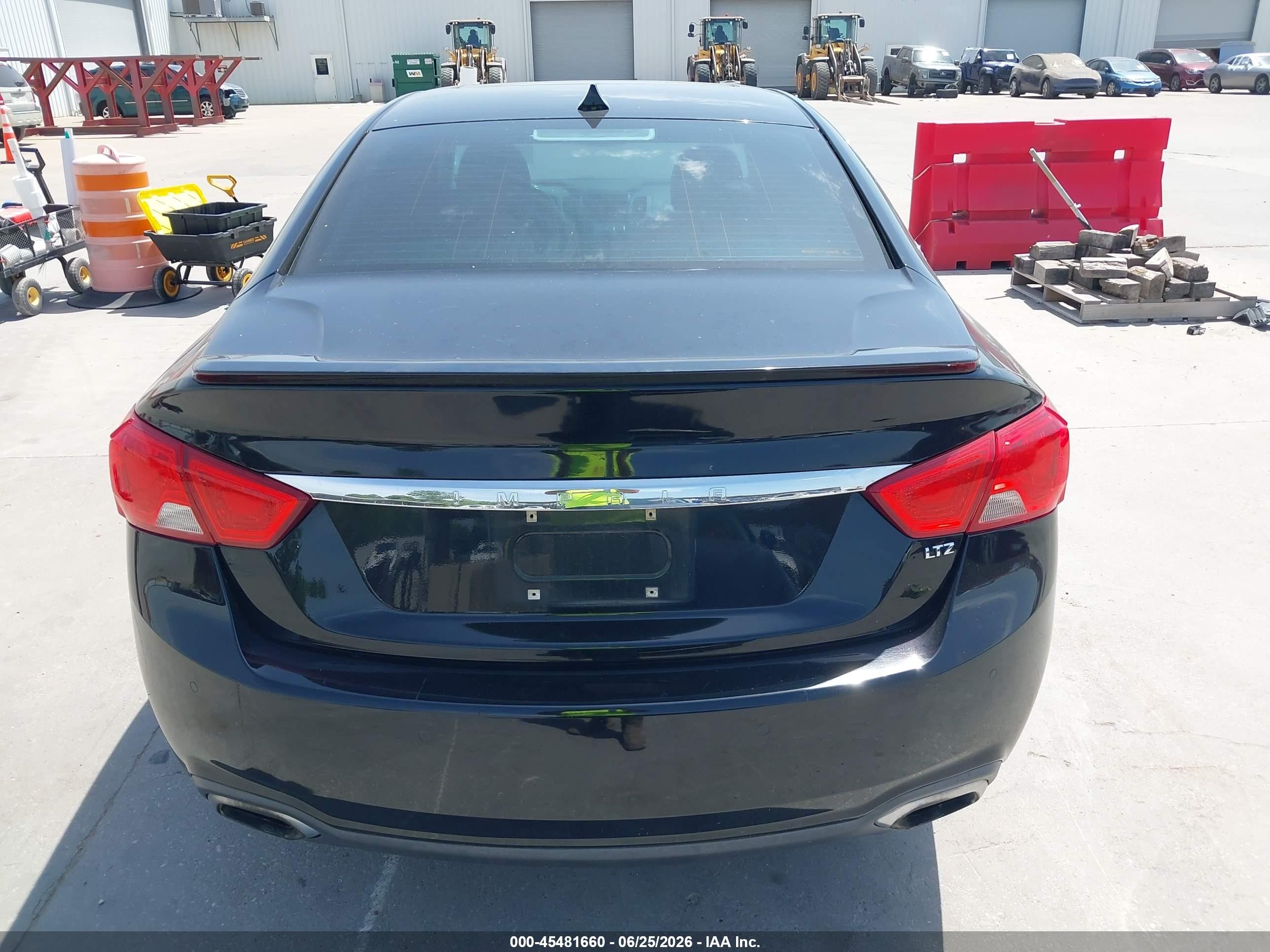 2014 Chevrolet Impala 2lz Black vin: 2G1155S38E9153287