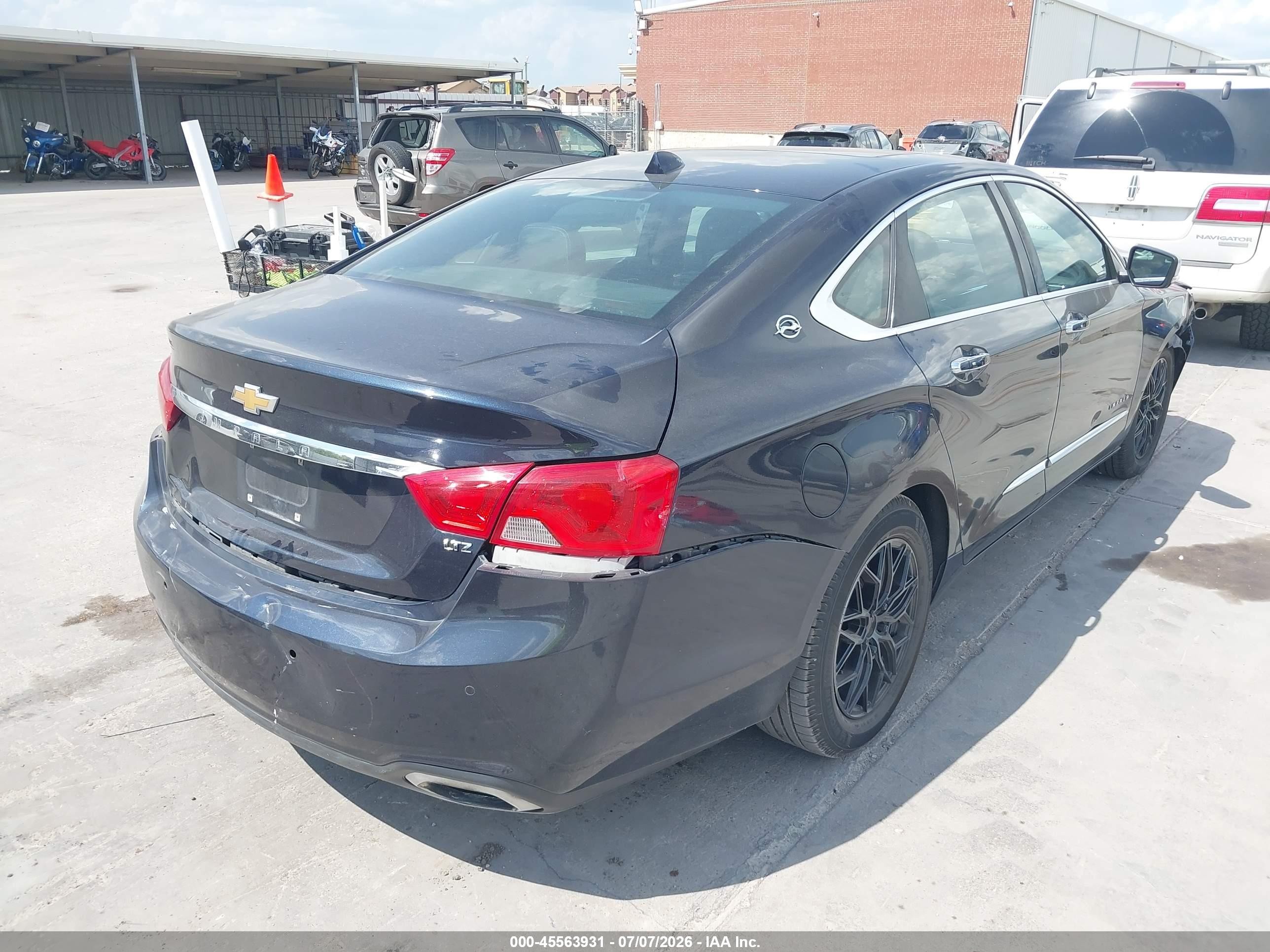 2014 Chevrolet Impala 2lz Gray vin: 2G1155S38E9171403