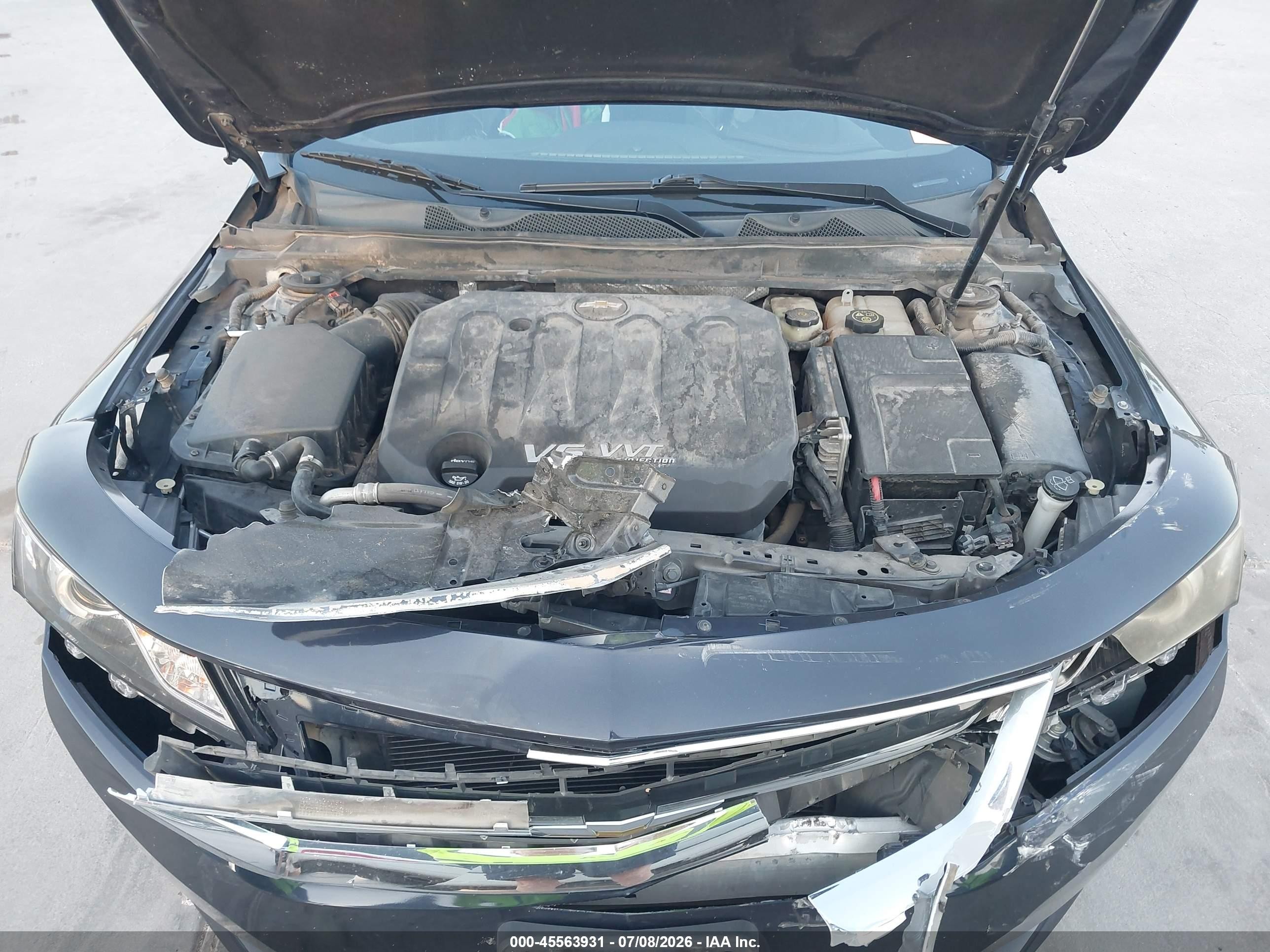 2014 Chevrolet Impala 2lz Gray vin: 2G1155S38E9171403