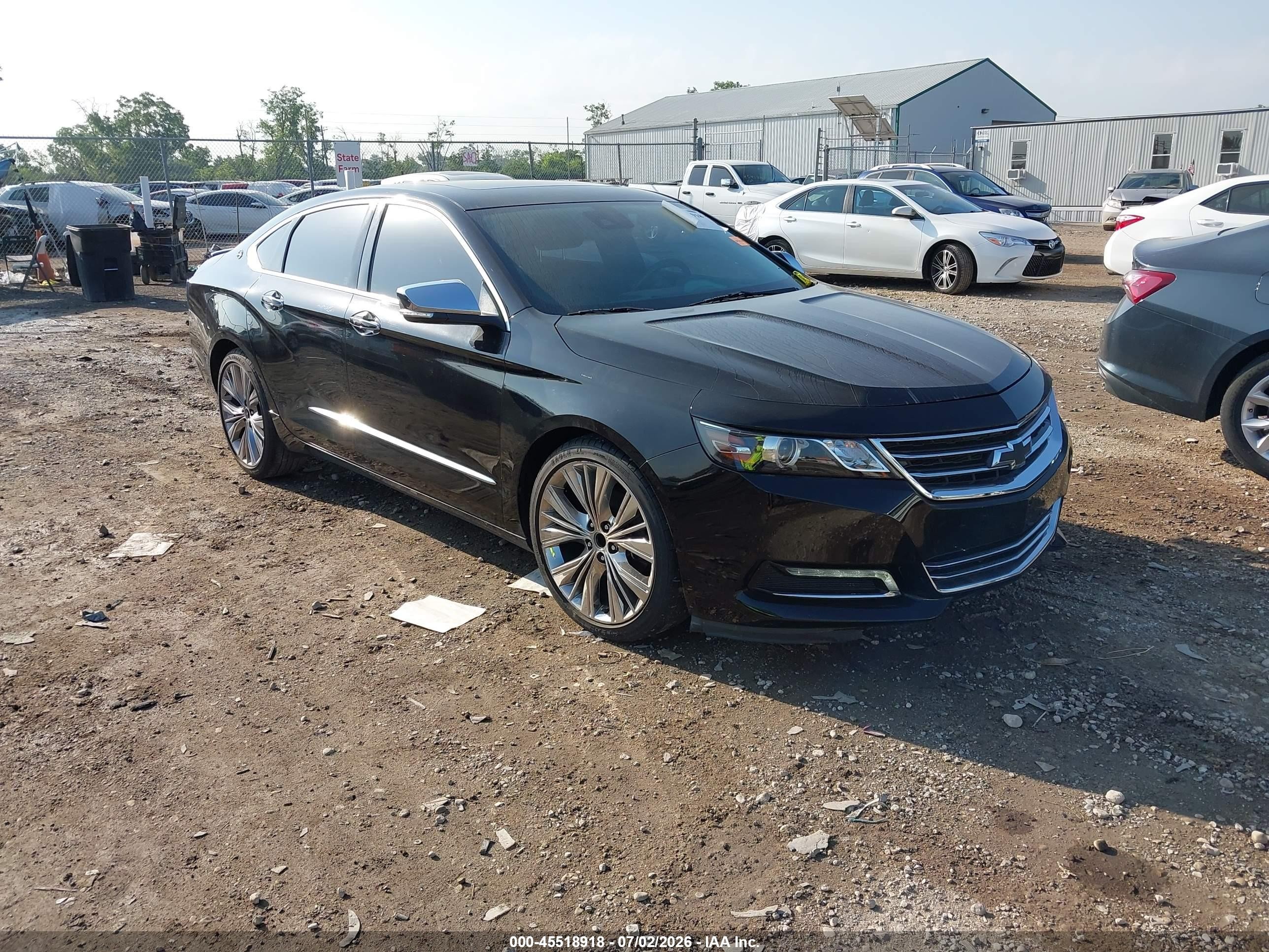 2014 Chevrolet Impala 2lz Black vin: 2G1155S38E9217943