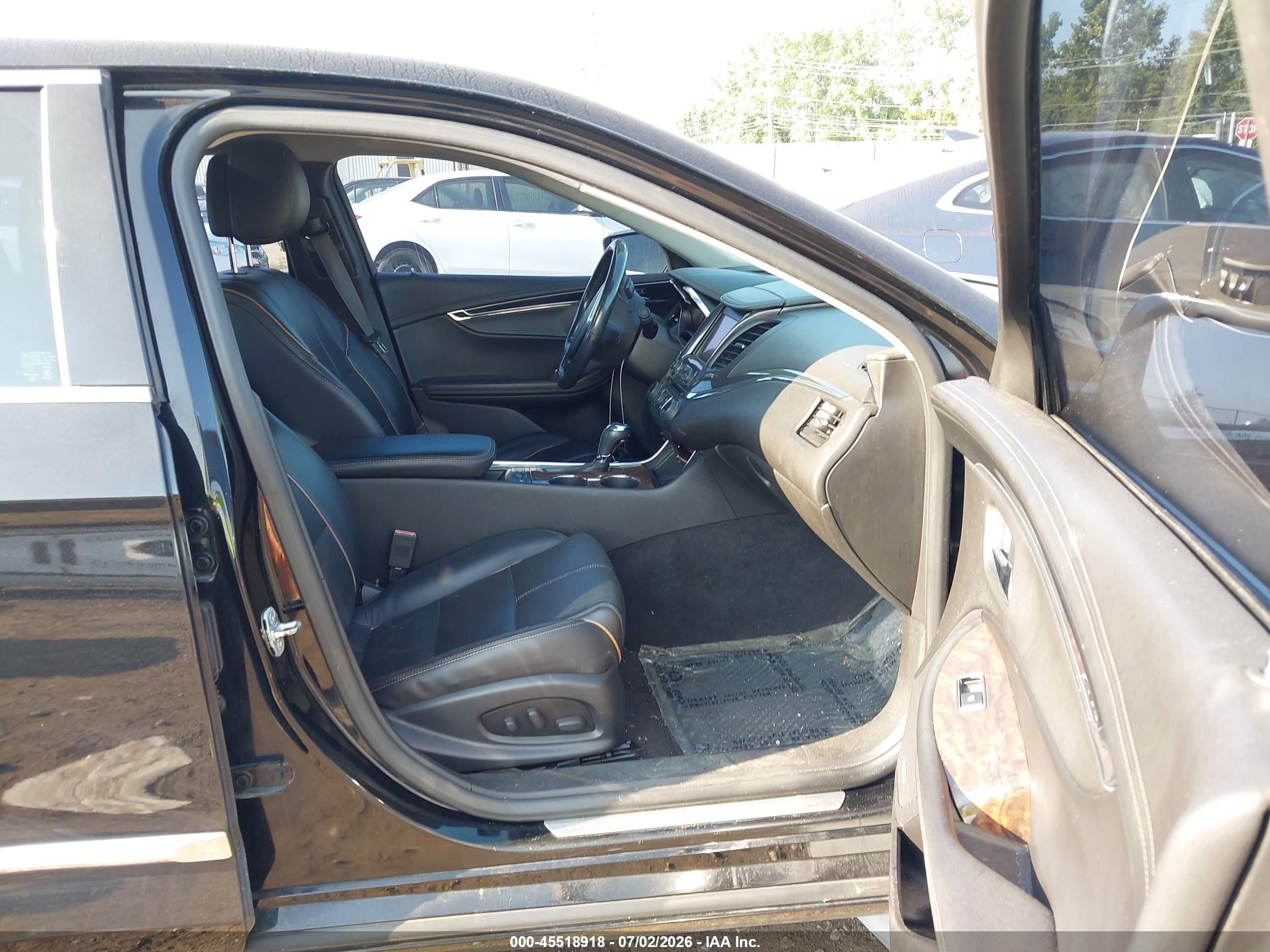 2014 Chevrolet Impala 2lz Black vin: 2G1155S38E9217943