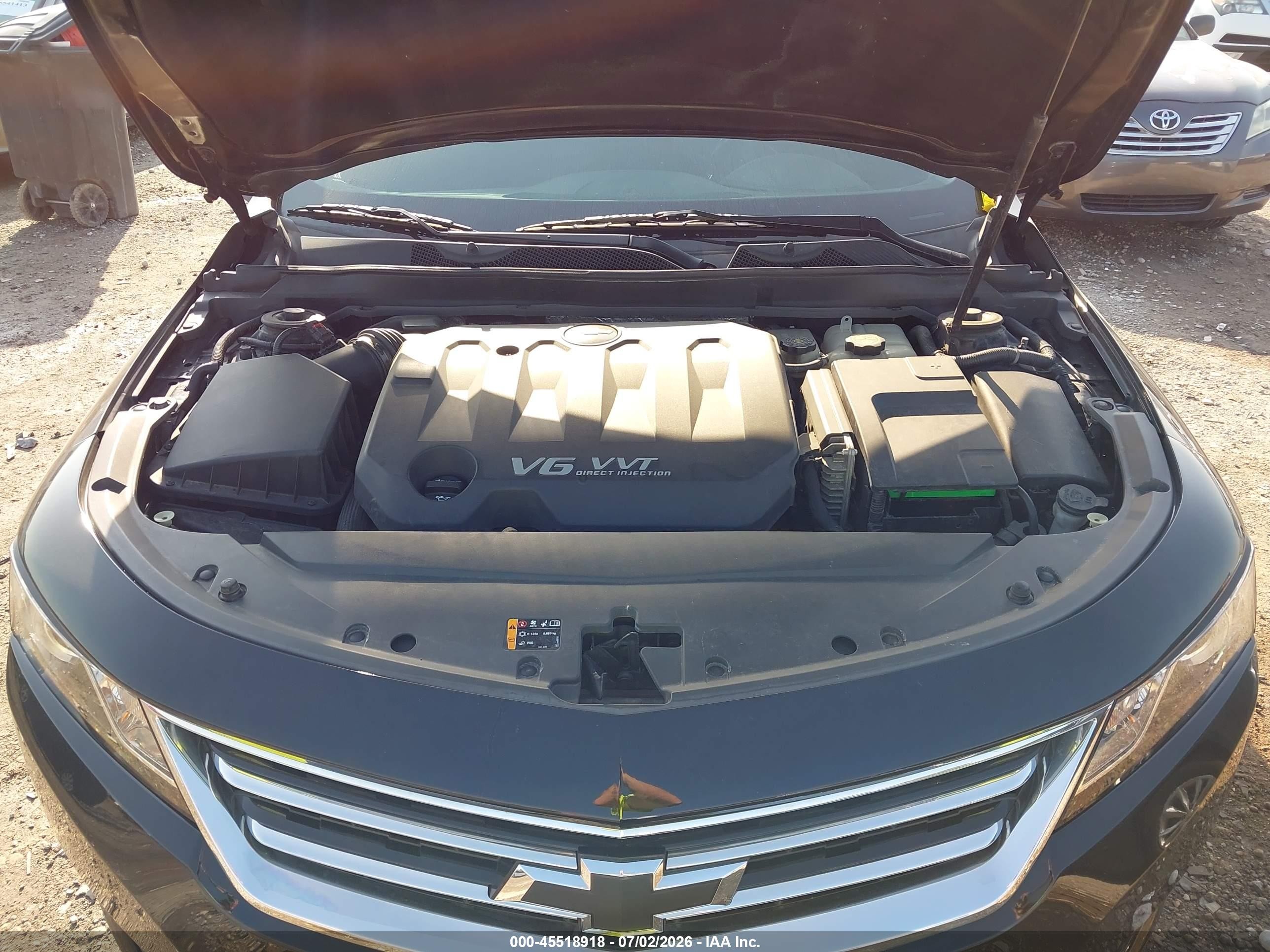 2014 Chevrolet Impala 2lz Black vin: 2G1155S38E9217943