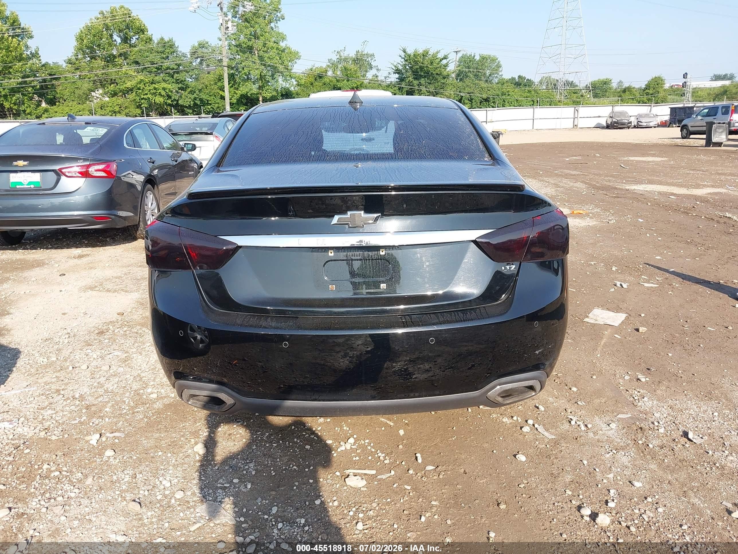 2014 Chevrolet Impala 2lz Black vin: 2G1155S38E9217943