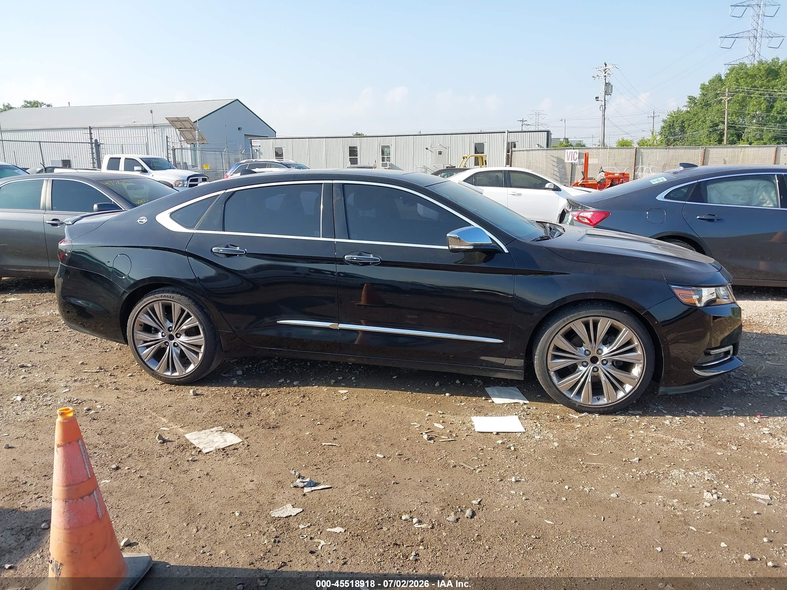 2014 Chevrolet Impala 2lz Black vin: 2G1155S38E9217943