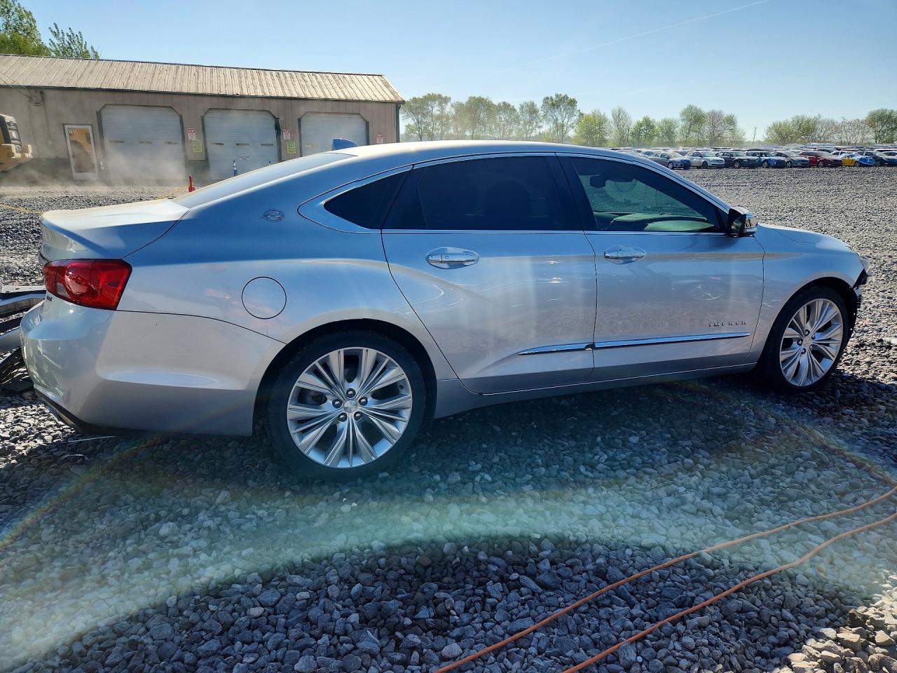 2014 Chevrolet Impala Ltz Silver vin: 2G1155S38E9266494